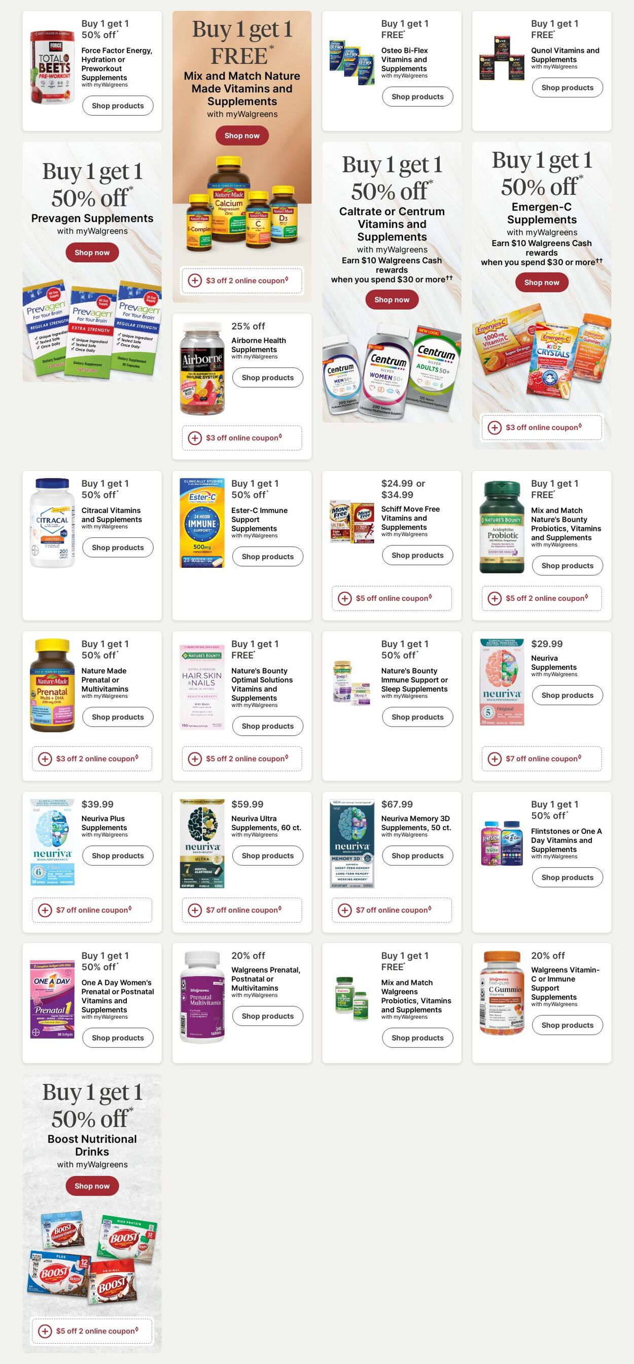 Weekly ad Walgreens 10/06/2025 - 10/15/2025
