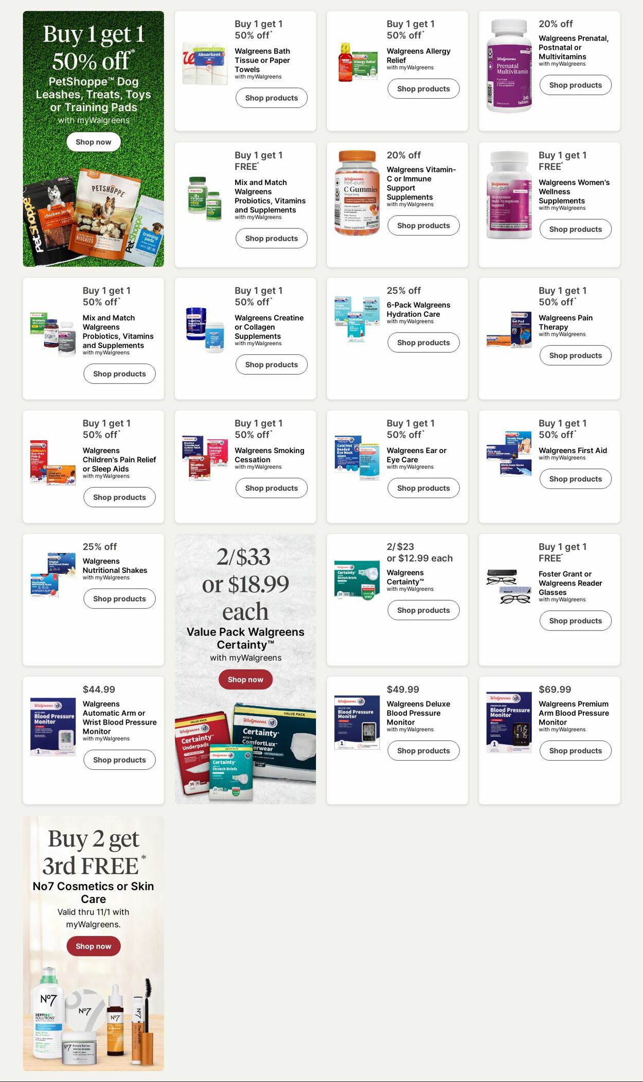 Weekly ad Walgreens 10/06/2025 - 10/15/2025