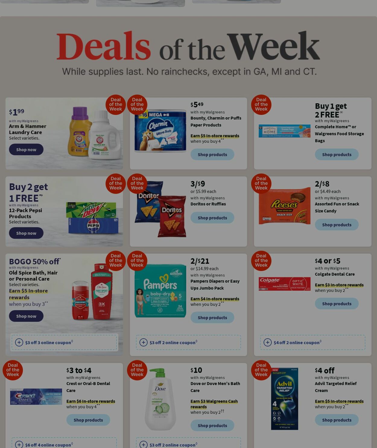 Weekly ad Walgreens 08/19/2024 - 08/28/2024