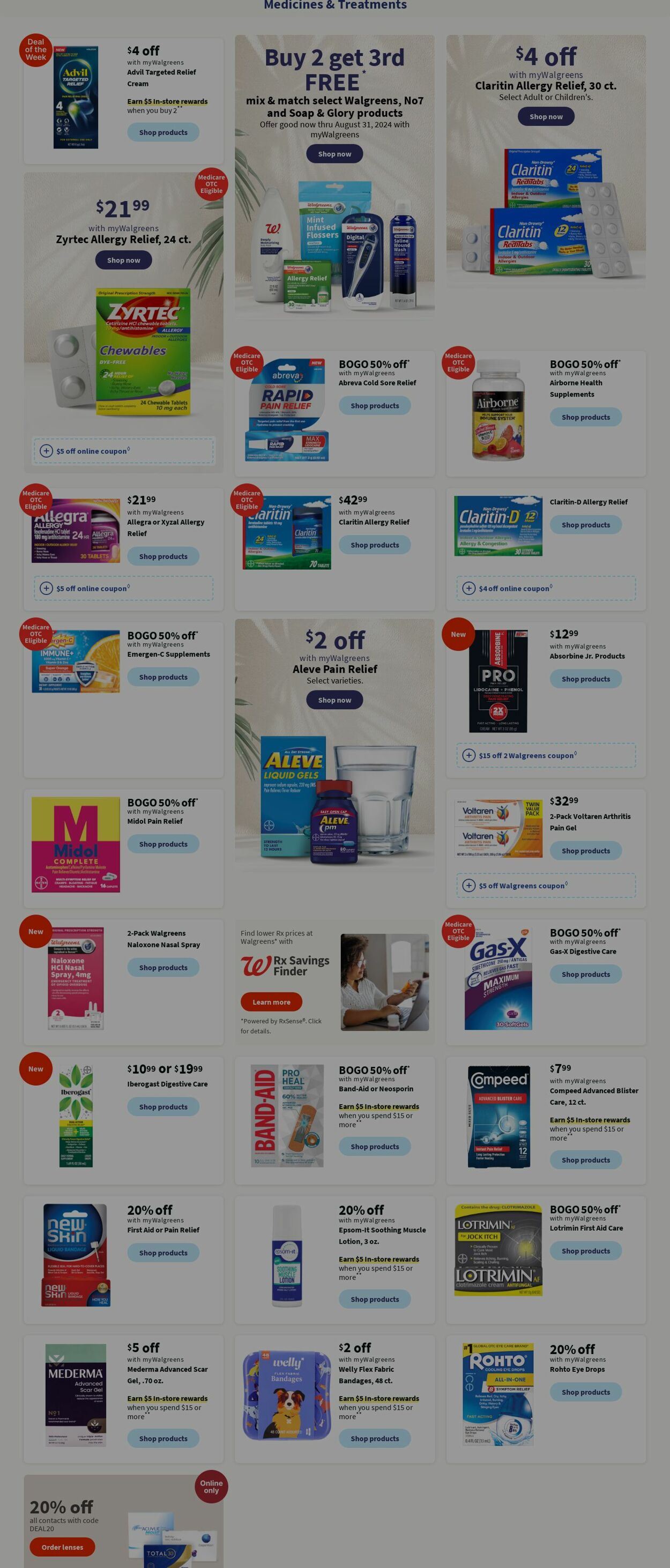 Weekly ad Walgreens 08/19/2024 - 08/28/2024