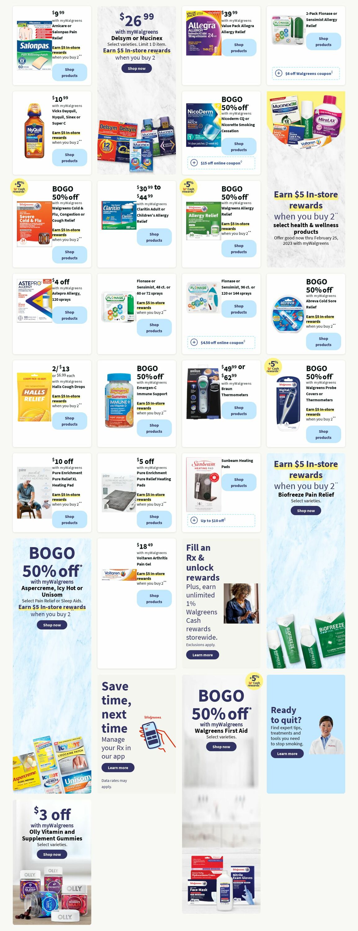 Weekly ad Walgreens 01/25/2023 - 01/31/2023