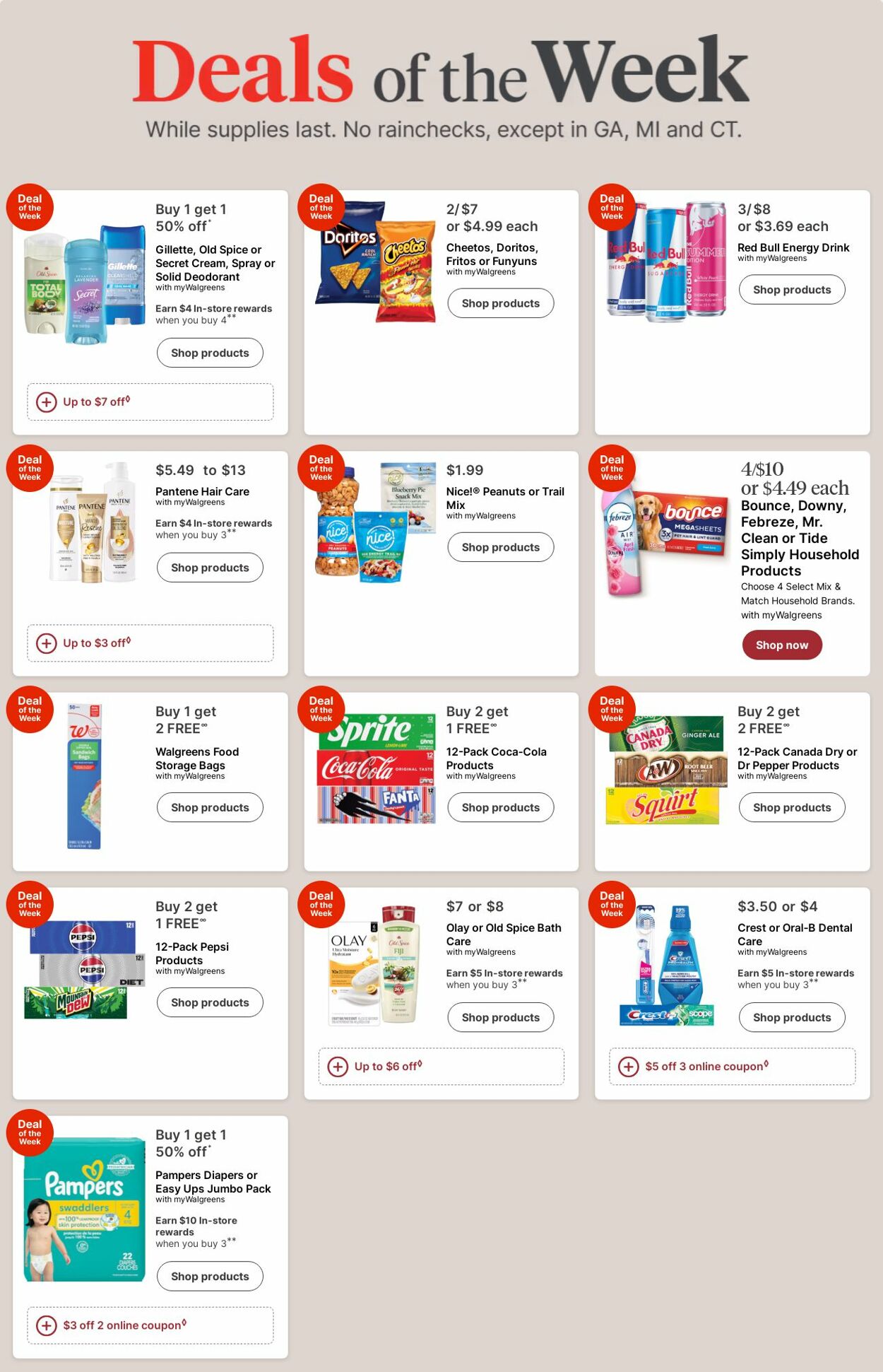 Weekly ad Walgreens 09/29/2025 - 10/08/2025