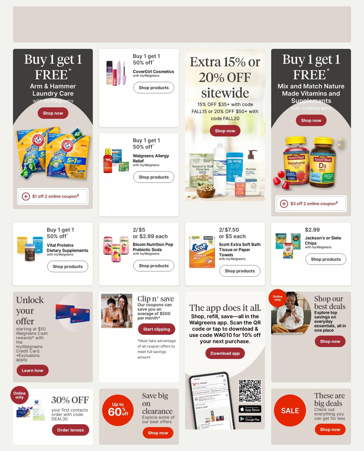 Weekly ad Walgreens 09/29/2025 - 10/08/2025