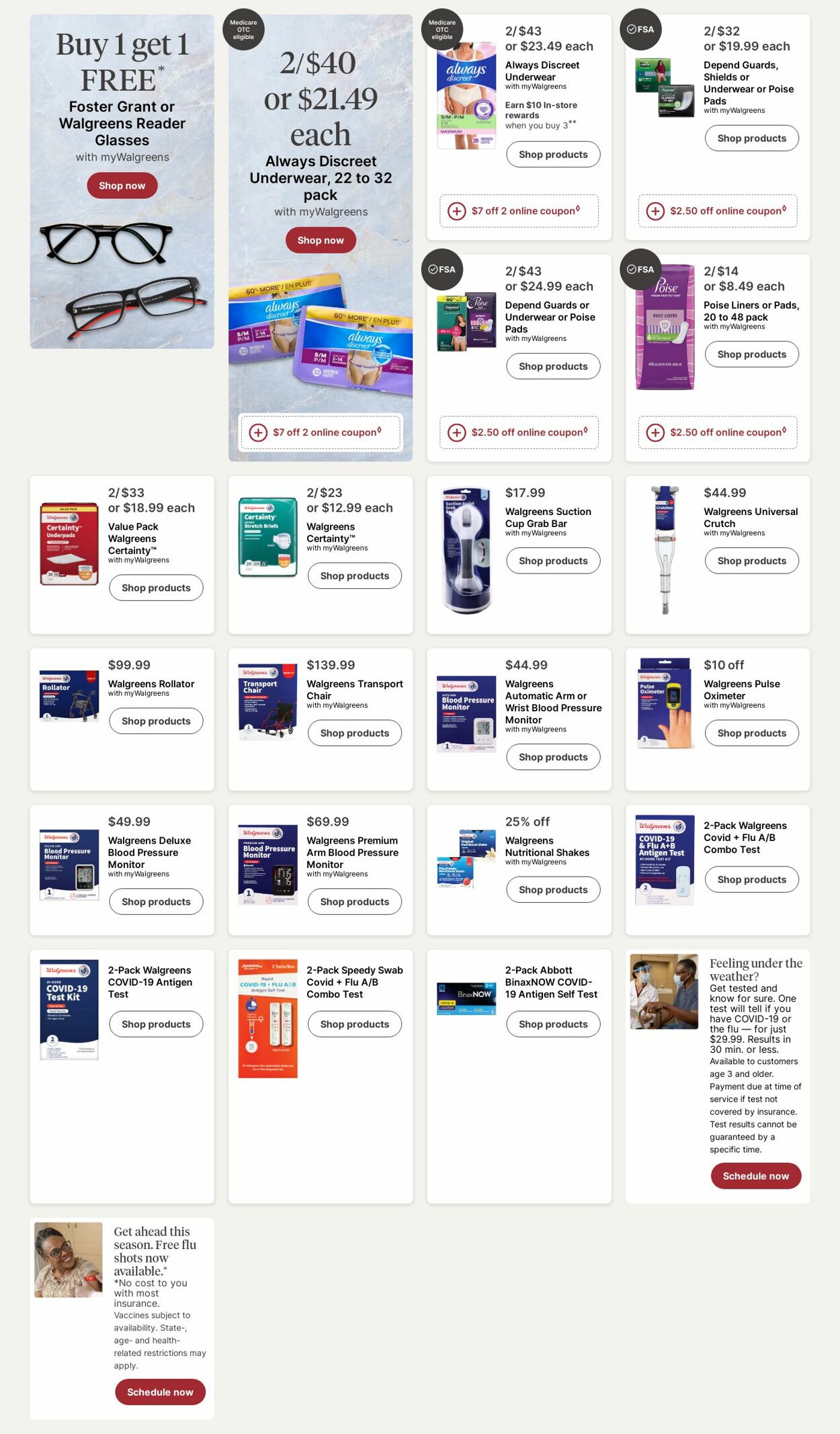 Weekly ad Walgreens 09/29/2025 - 10/08/2025