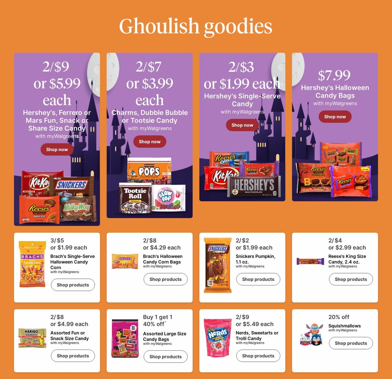 Weekly ad Walgreens 09/29/2025 - 10/08/2025