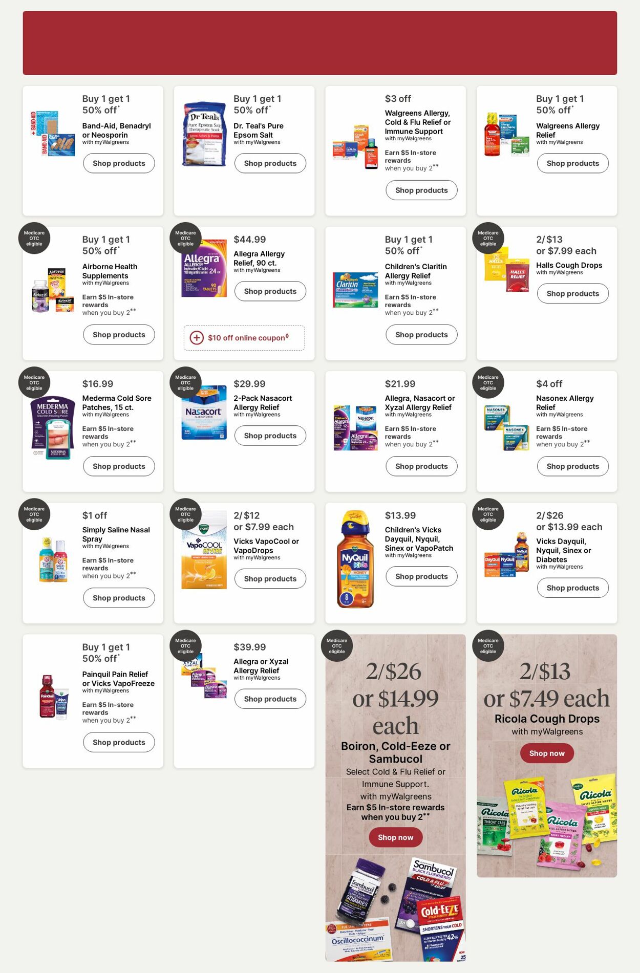 Weekly ad Walgreens 09/29/2025 - 10/08/2025