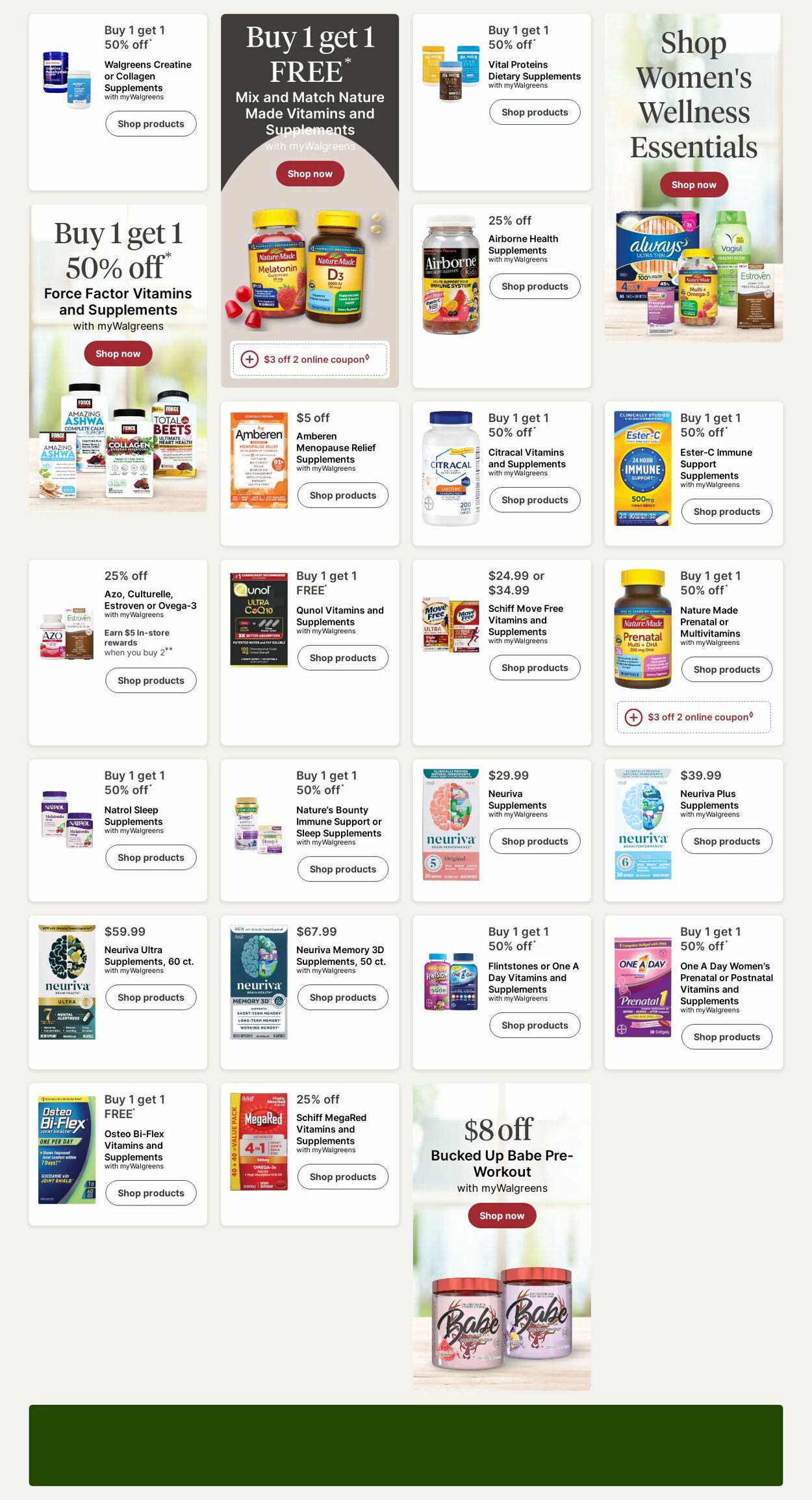 Weekly ad Walgreens 09/29/2025 - 10/08/2025