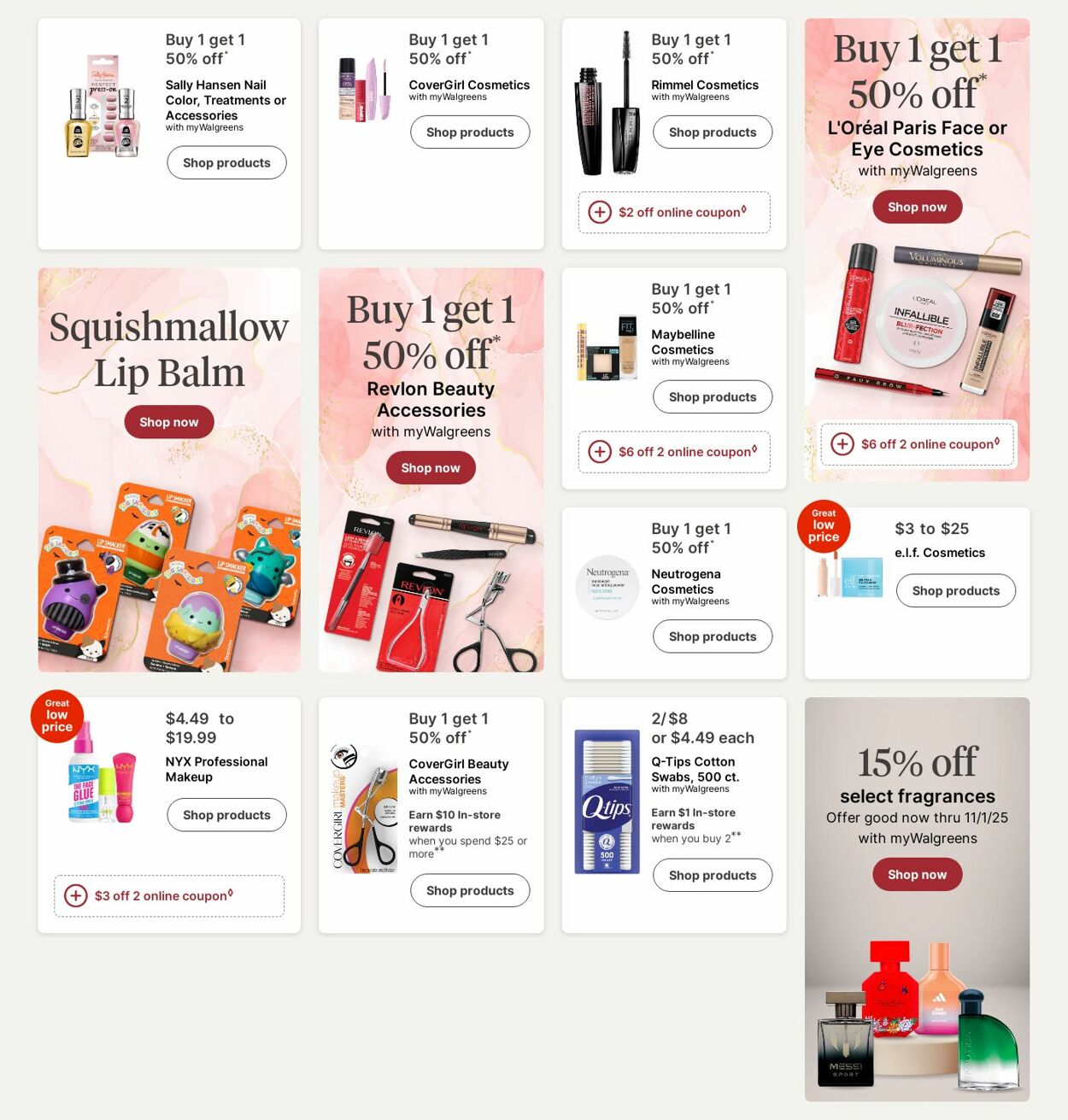 Weekly ad Walgreens 09/29/2025 - 10/08/2025