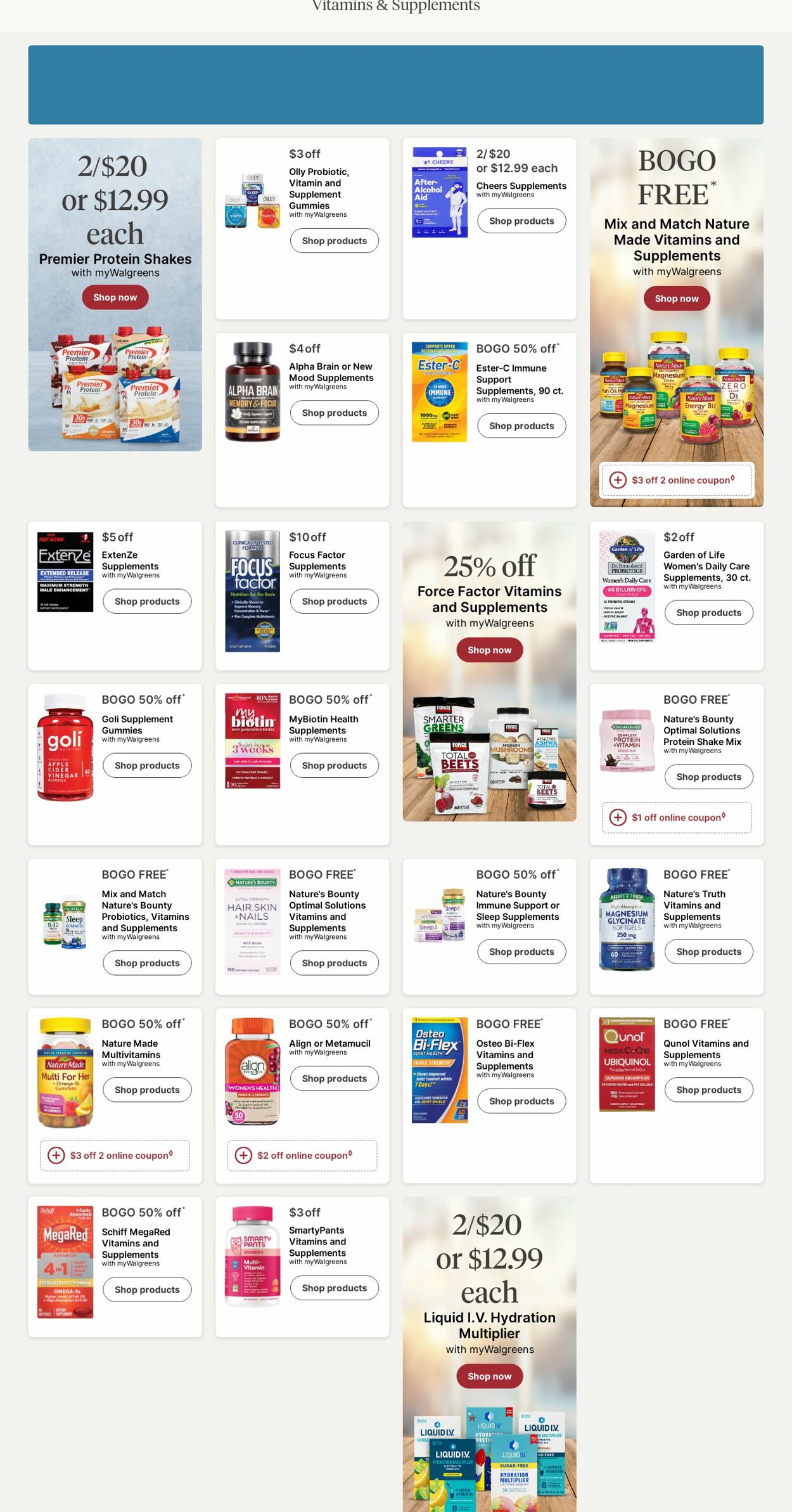 Weekly ad Walgreens 12/30/2024 - 01/08/2025