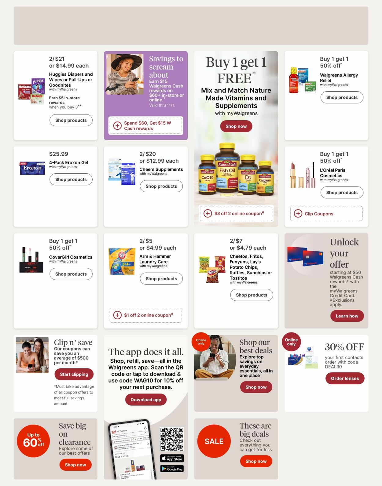 Weekly ad Walgreens 10/27/2025 - 11/05/2025