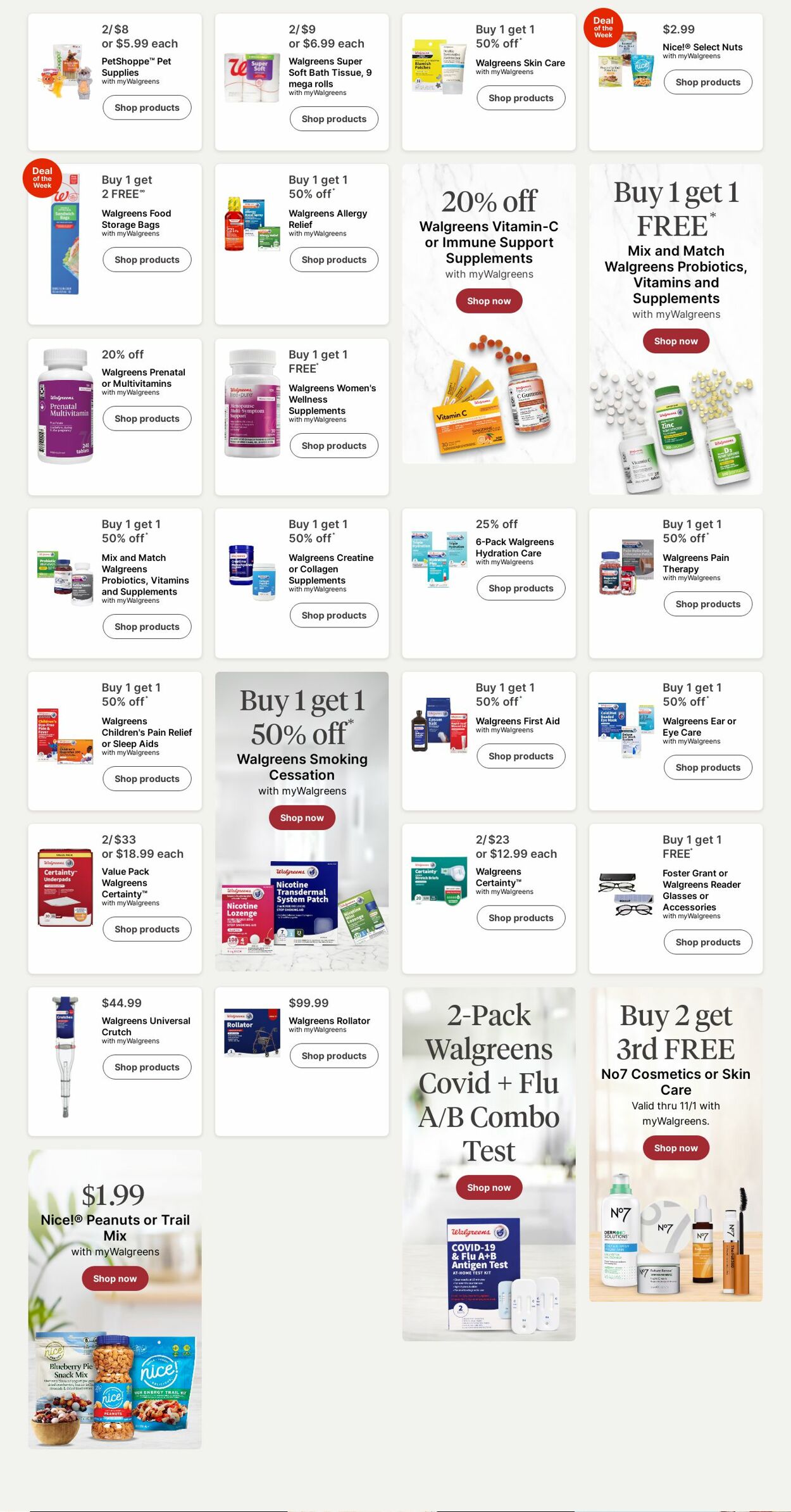Weekly ad Walgreens 10/27/2025 - 11/05/2025