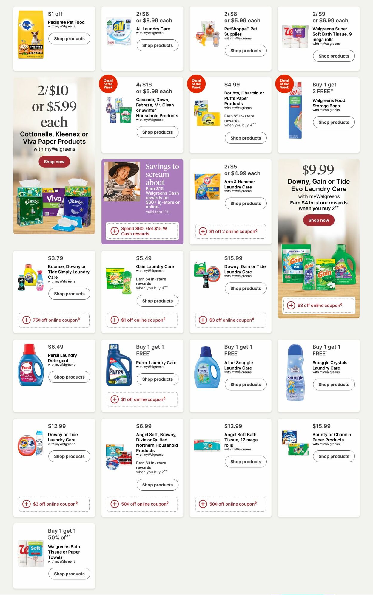 Weekly ad Walgreens 10/27/2025 - 11/05/2025