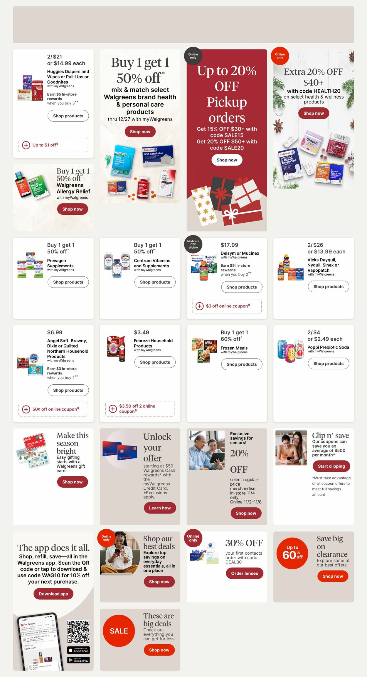 Weekly ad Walgreens 11/03/2025 - 11/12/2025