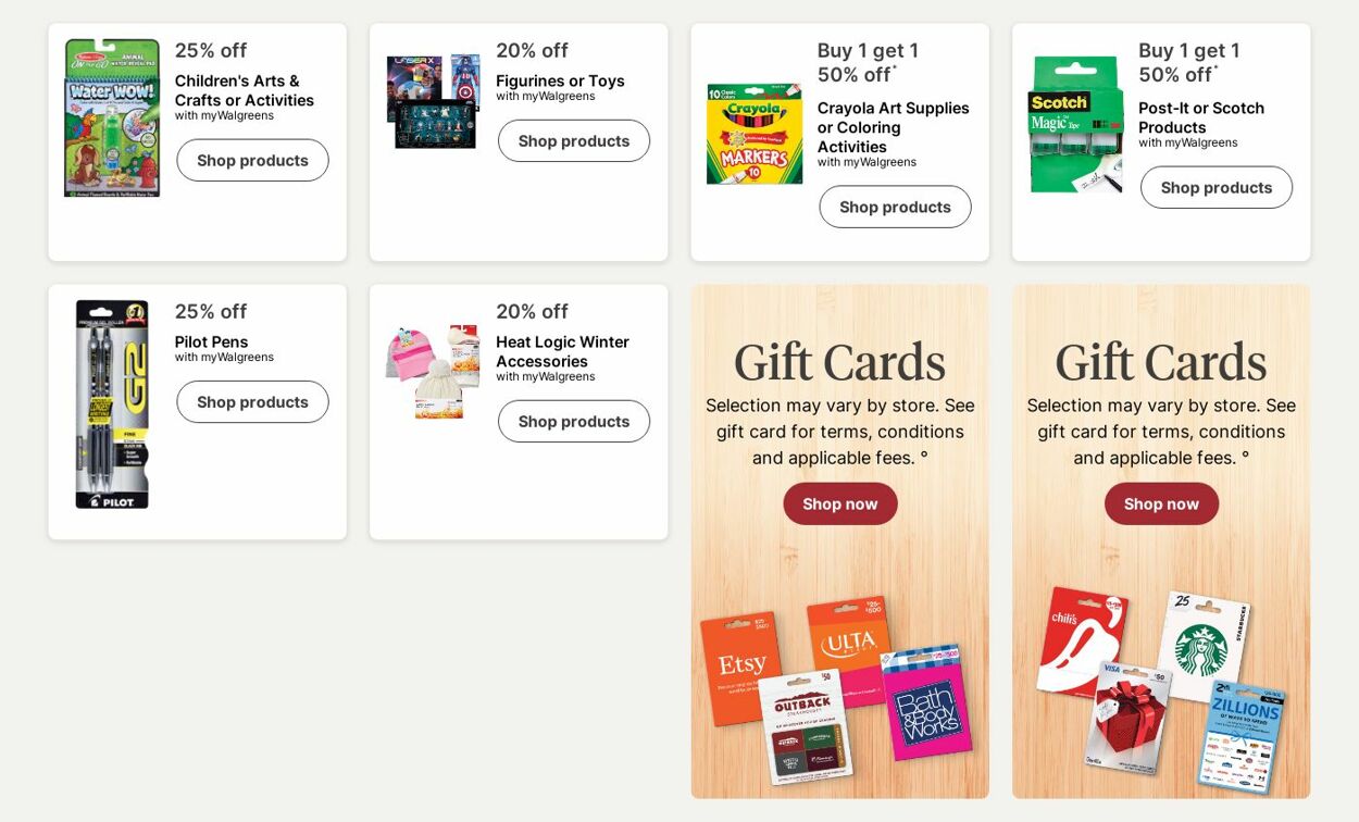 Weekly ad Walgreens 11/03/2025 - 11/12/2025