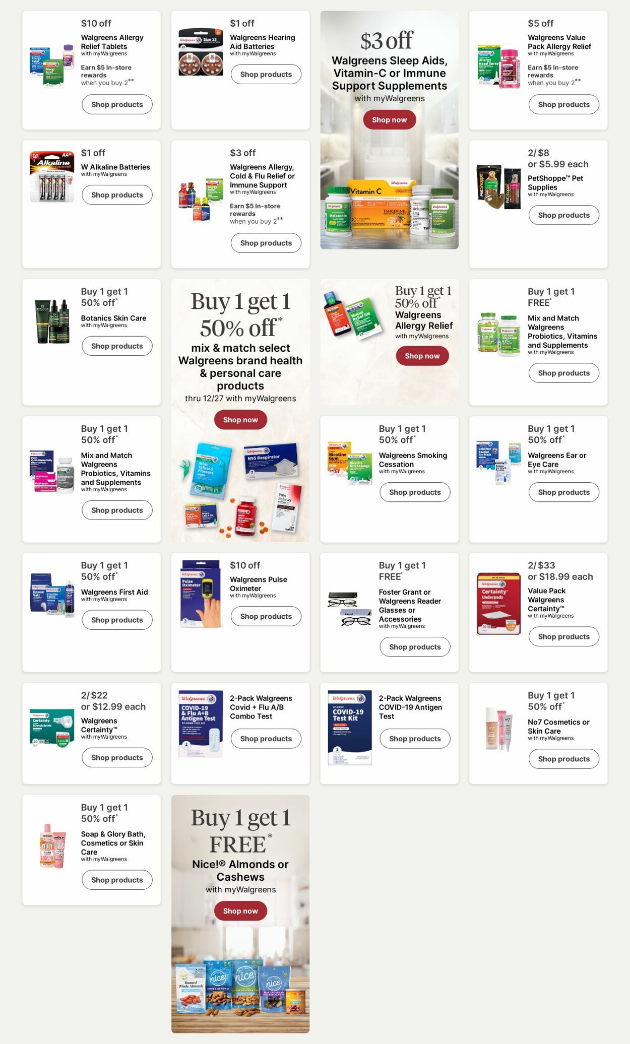 Weekly ad Walgreens 11/03/2025 - 11/12/2025