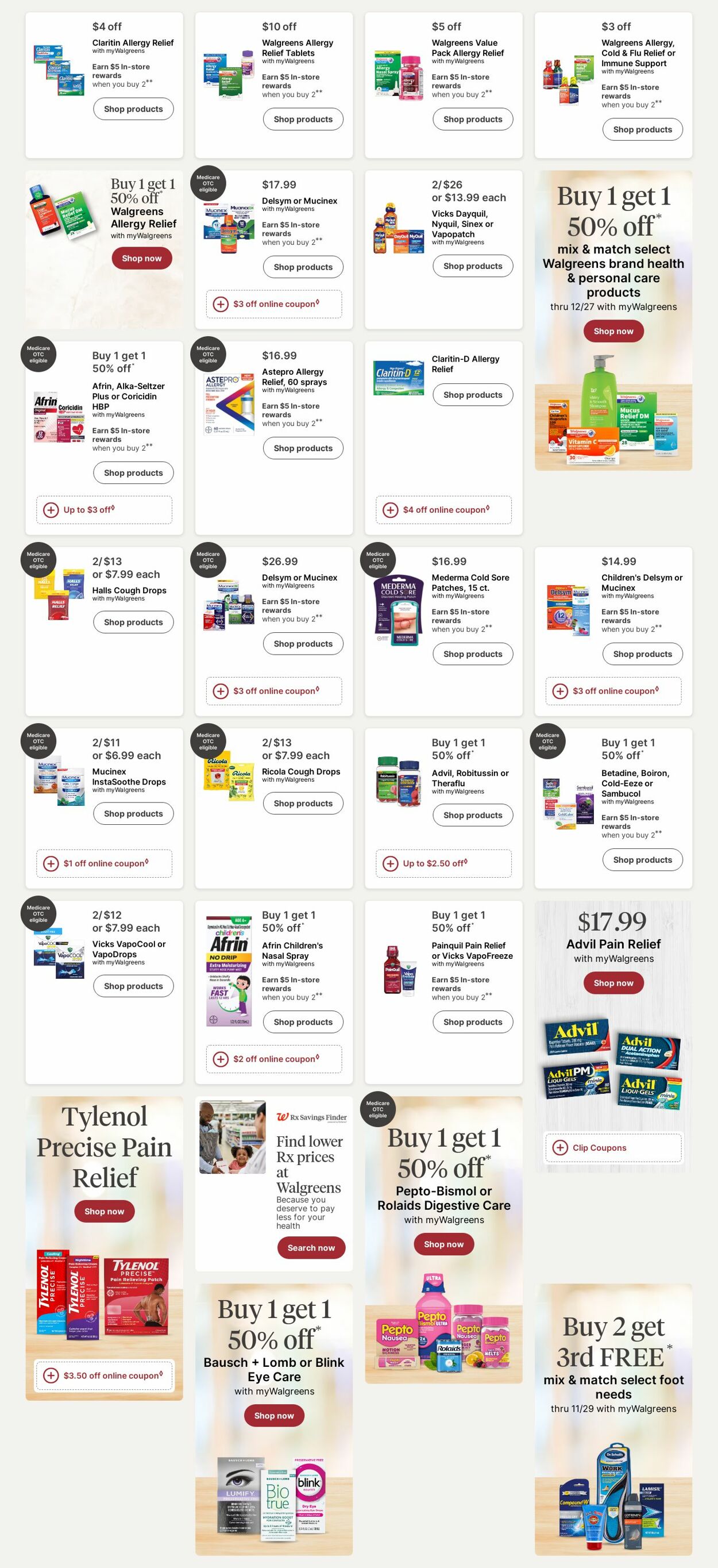 Weekly ad Walgreens 11/03/2025 - 11/12/2025