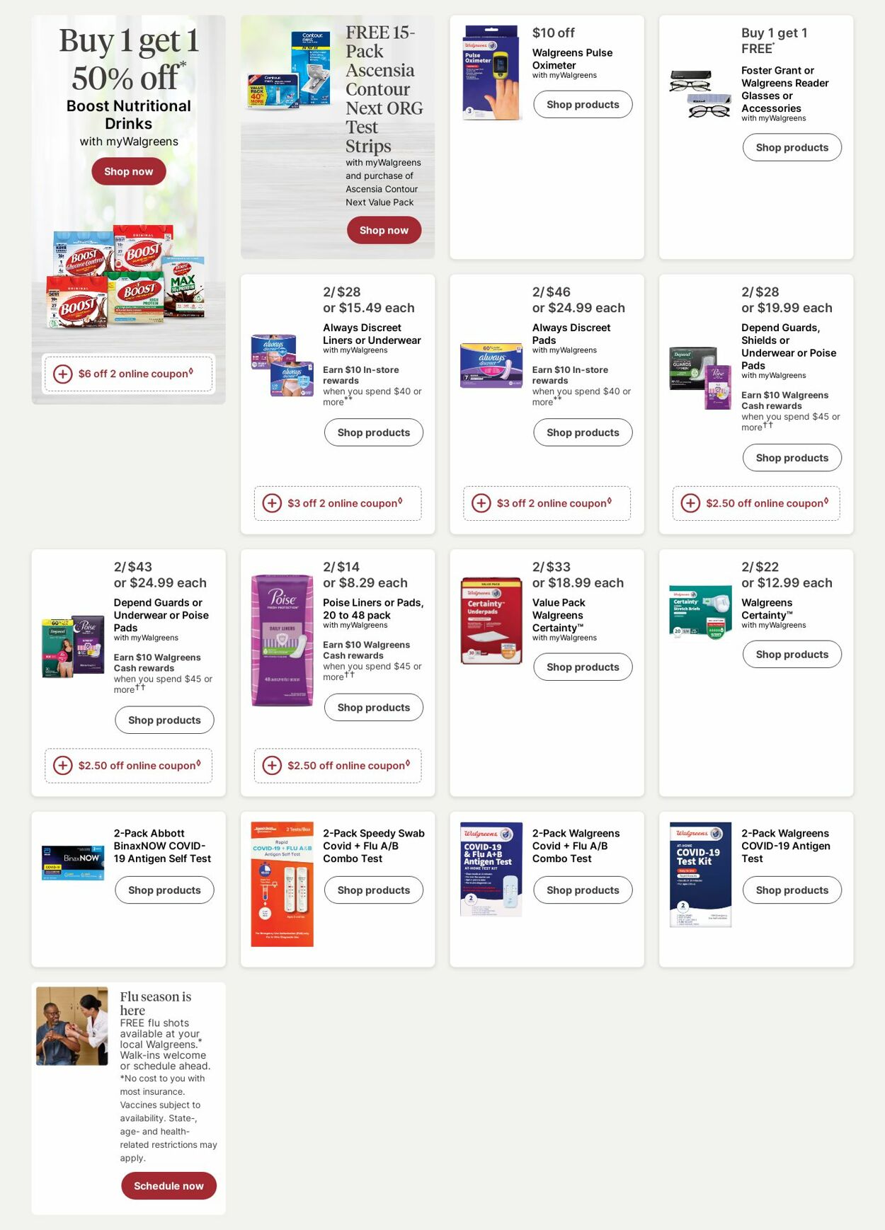 Weekly ad Walgreens 11/03/2025 - 11/12/2025
