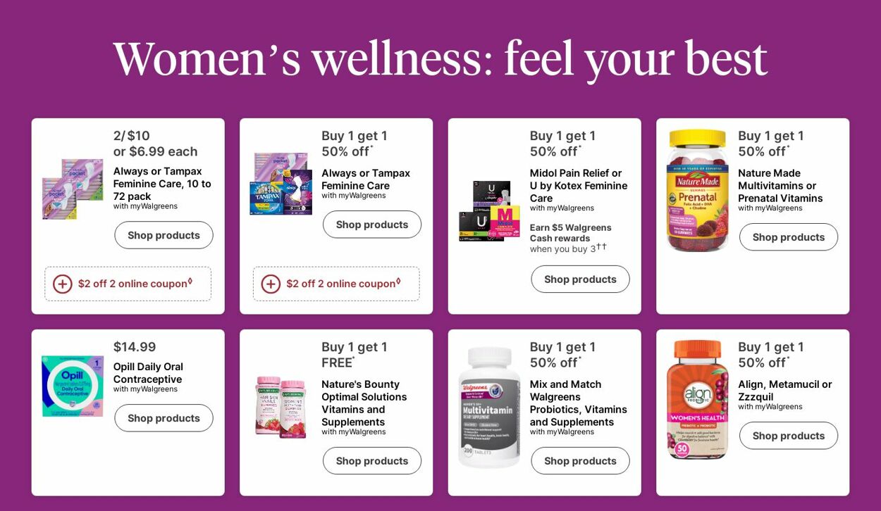 Weekly ad Walgreens 05/26/2025 - 06/04/2025