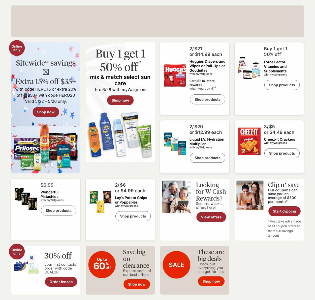 Weekly ad Walgreens 05/26/2025 - 06/04/2025
