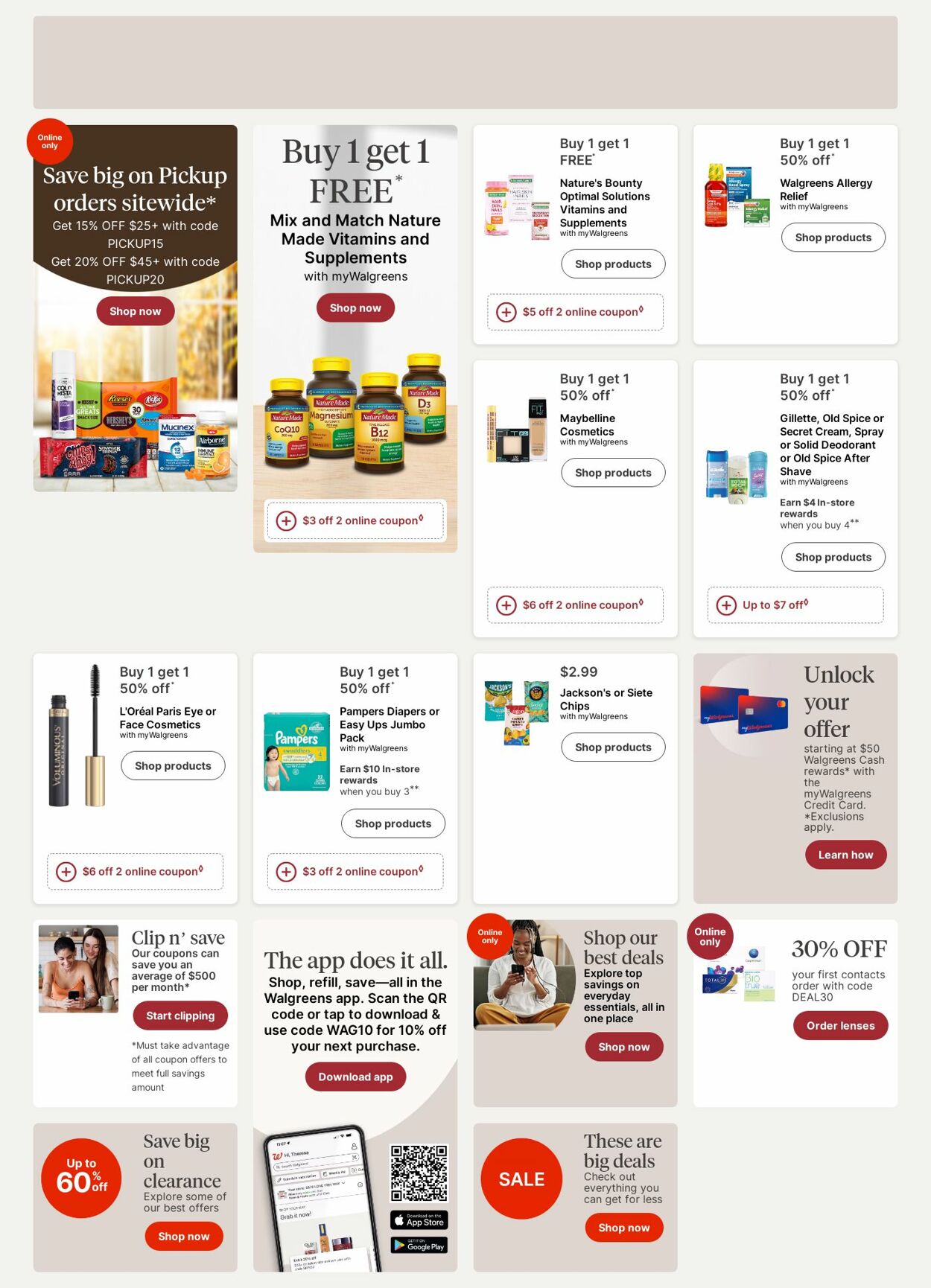 Weekly ad Walgreens 10/13/2025 - 10/22/2025