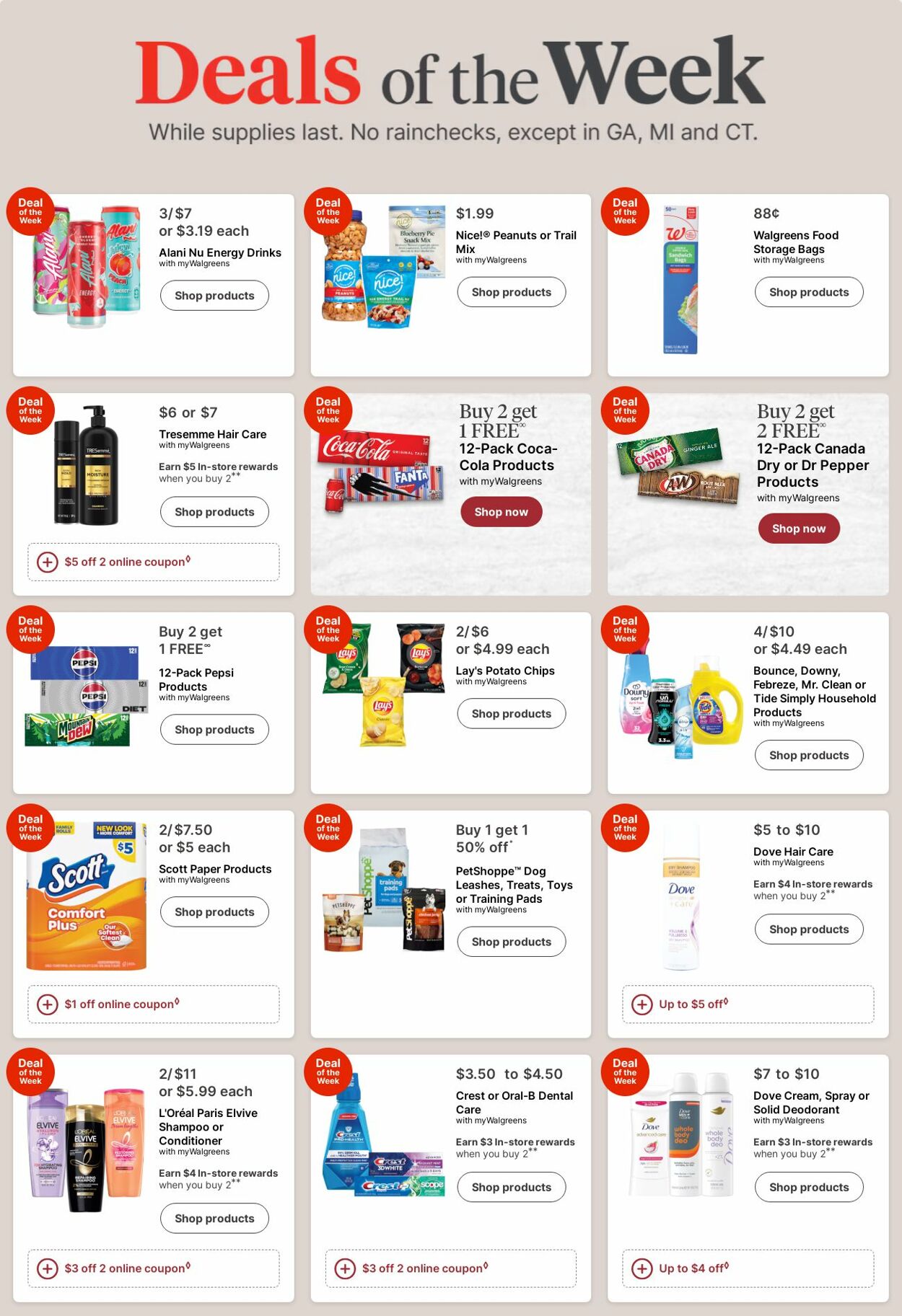 Weekly ad Walgreens 10/13/2025 - 10/22/2025