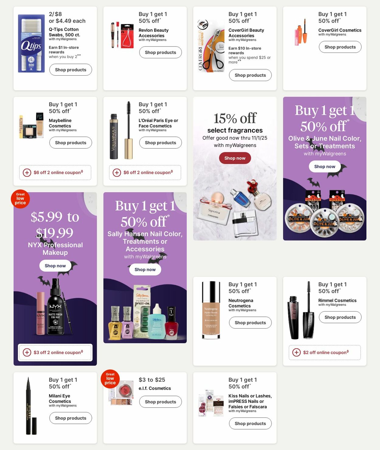 Weekly ad Walgreens 10/13/2025 - 10/22/2025