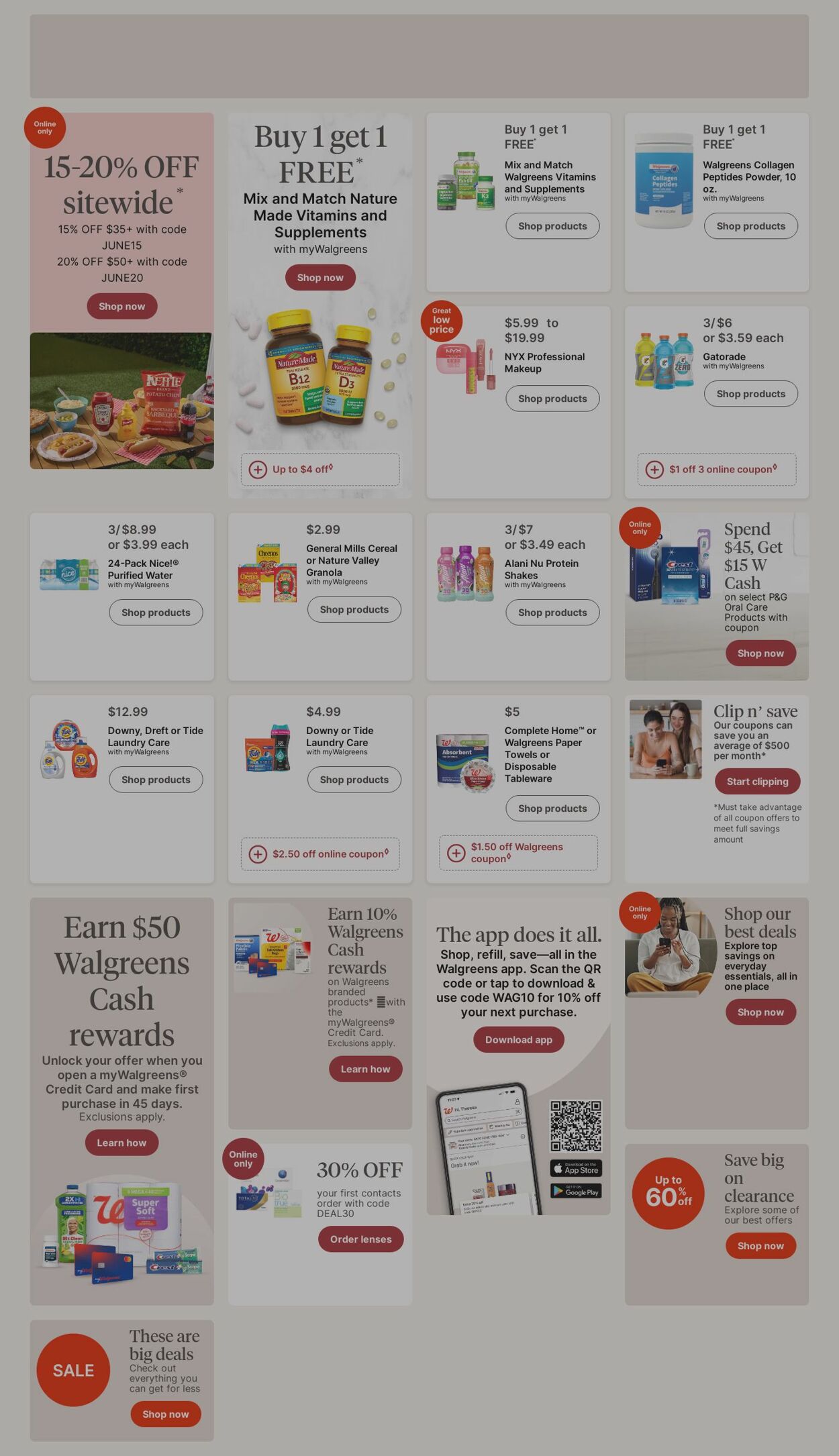 Weekly ad Walgreens 06/22/2026 - 07/01/2026