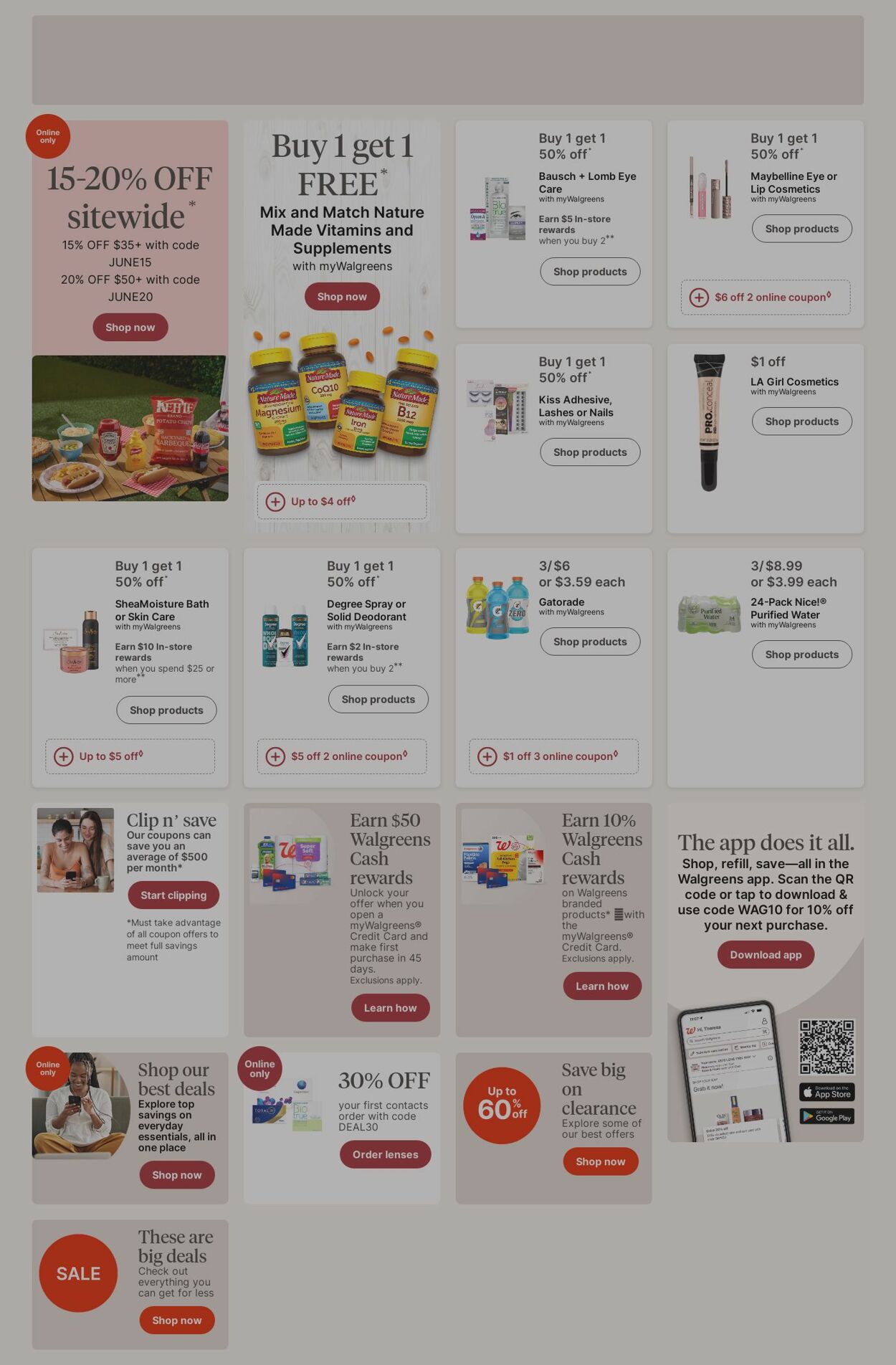 Weekly ad Walgreens 06/08/2026 - 06/17/2026