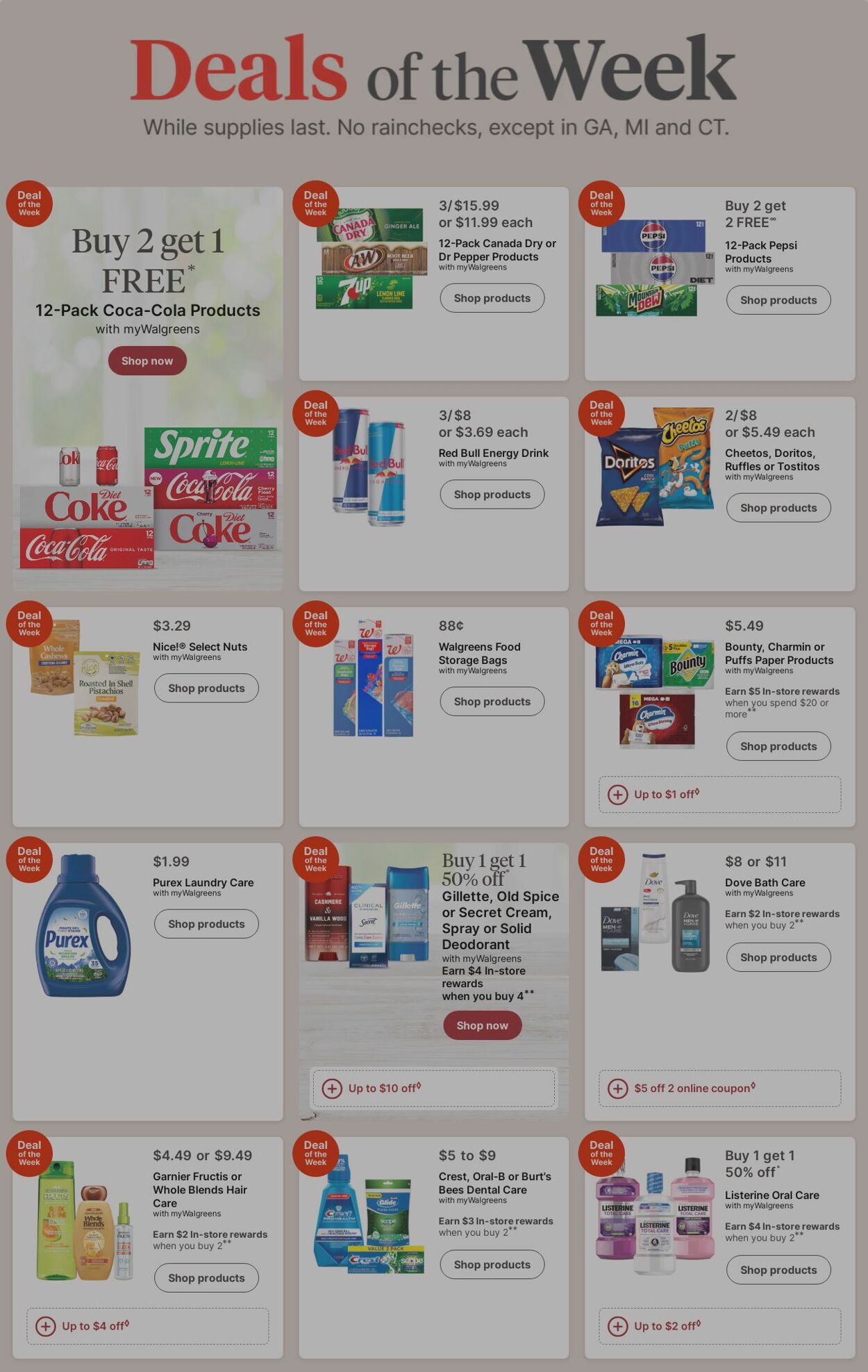 Walgreens Promotional weekly ads