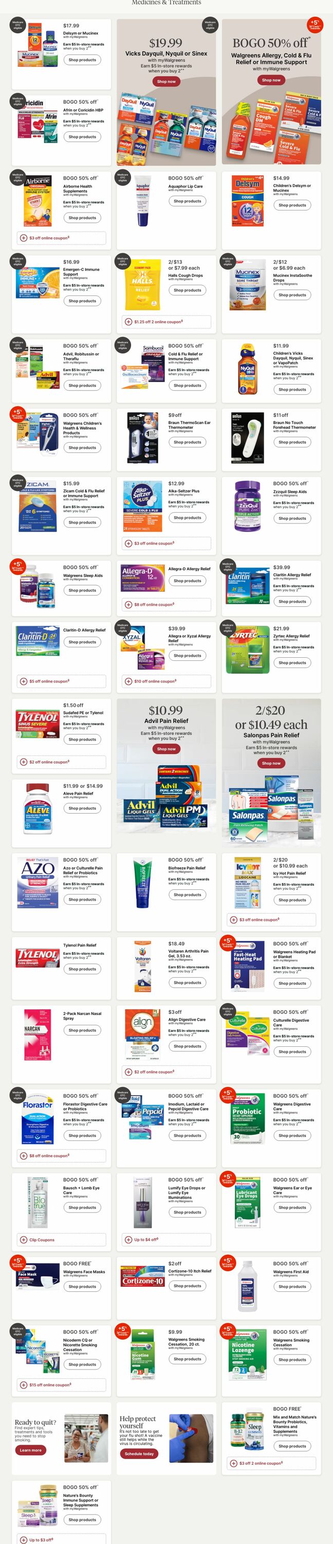 Weekly ad Walgreens 01/13/2025 - 01/22/2025