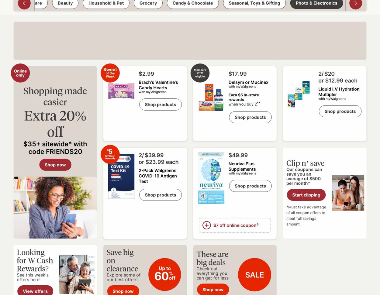 Weekly ad Walgreens 01/13/2025 - 01/22/2025