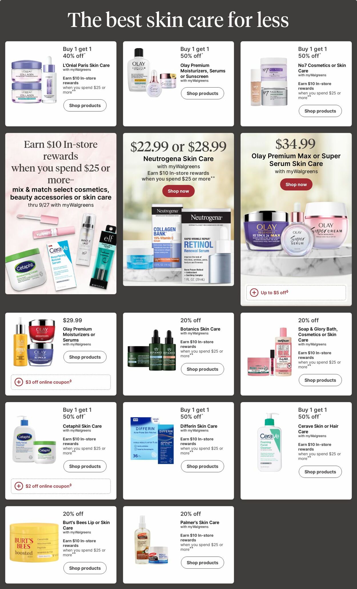 Weekly ad Walgreens 09/08/2025 - 09/17/2025