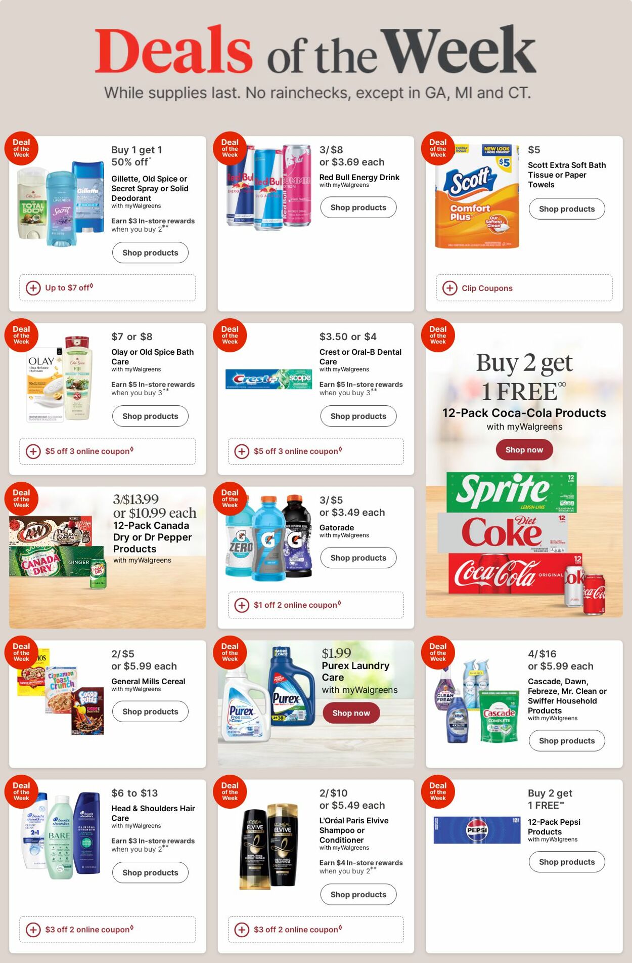Weekly ad Walgreens 09/08/2025 - 09/17/2025
