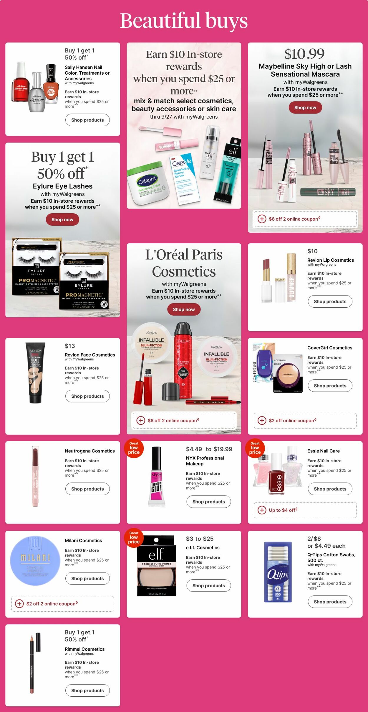 Weekly ad Walgreens 09/08/2025 - 09/17/2025