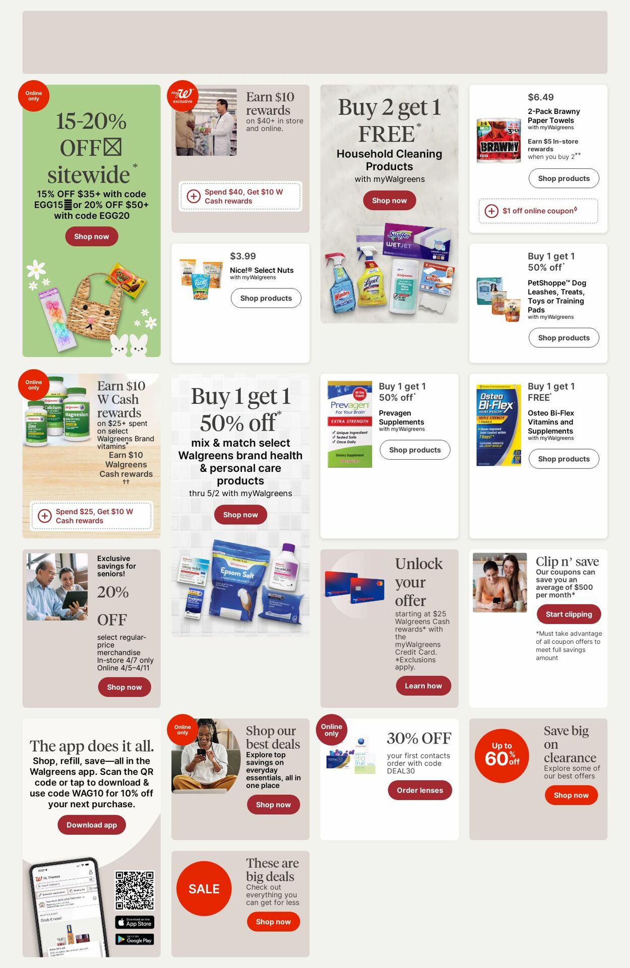 Weekly ad Walgreens 04/06/2026 - 04/15/2026