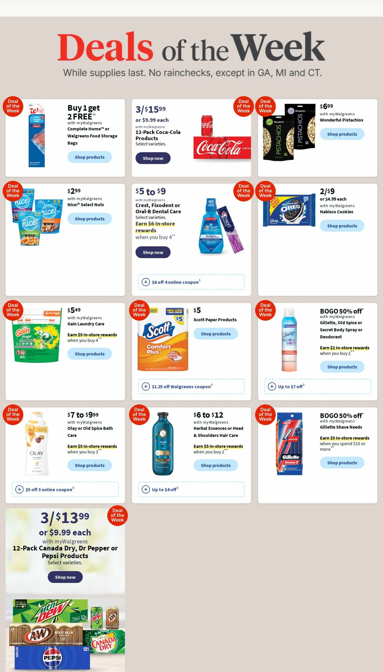 Weekly ad Walgreens 10/28/2024 - 11/06/2024