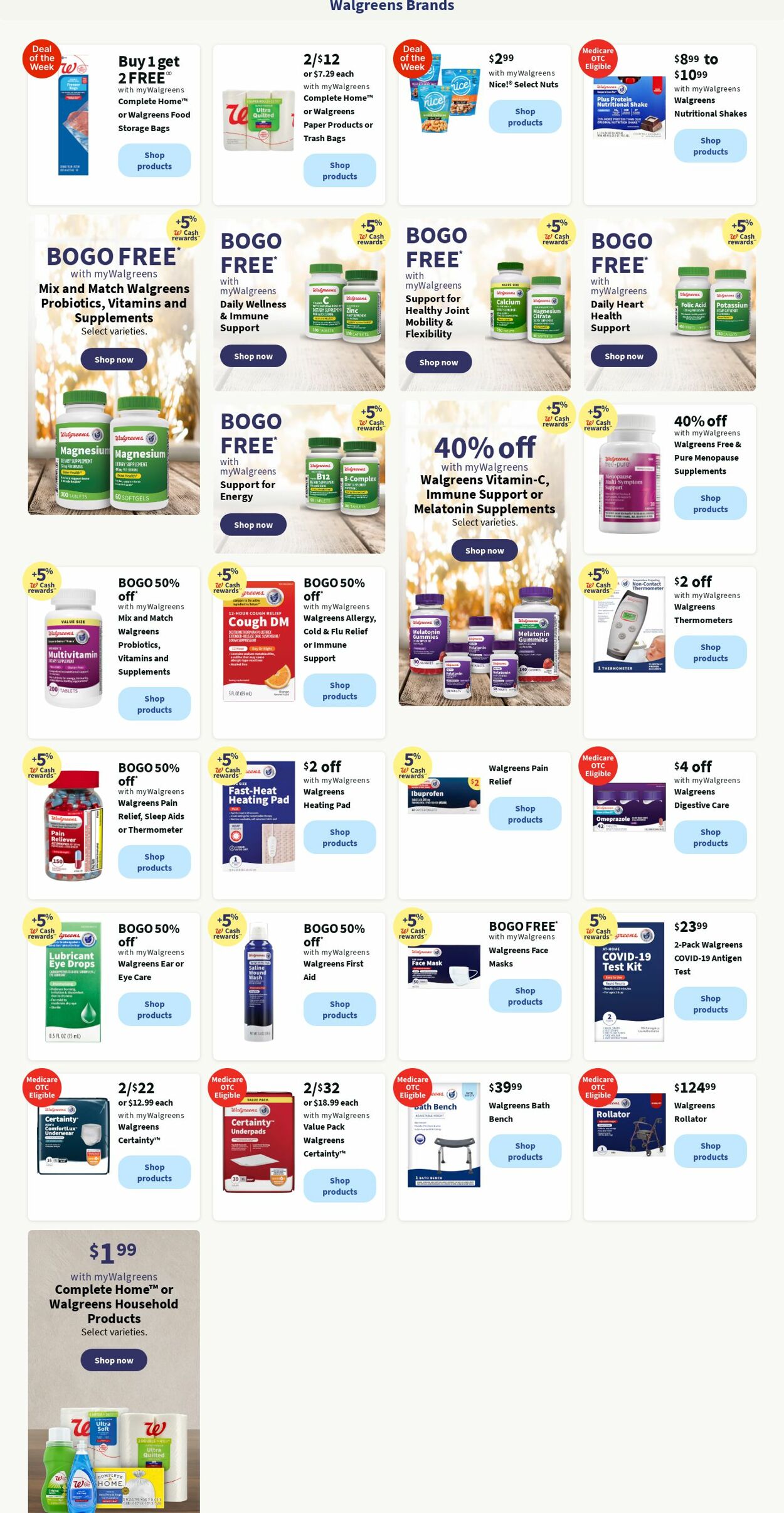 Weekly ad Walgreens 10/28/2024 - 11/06/2024