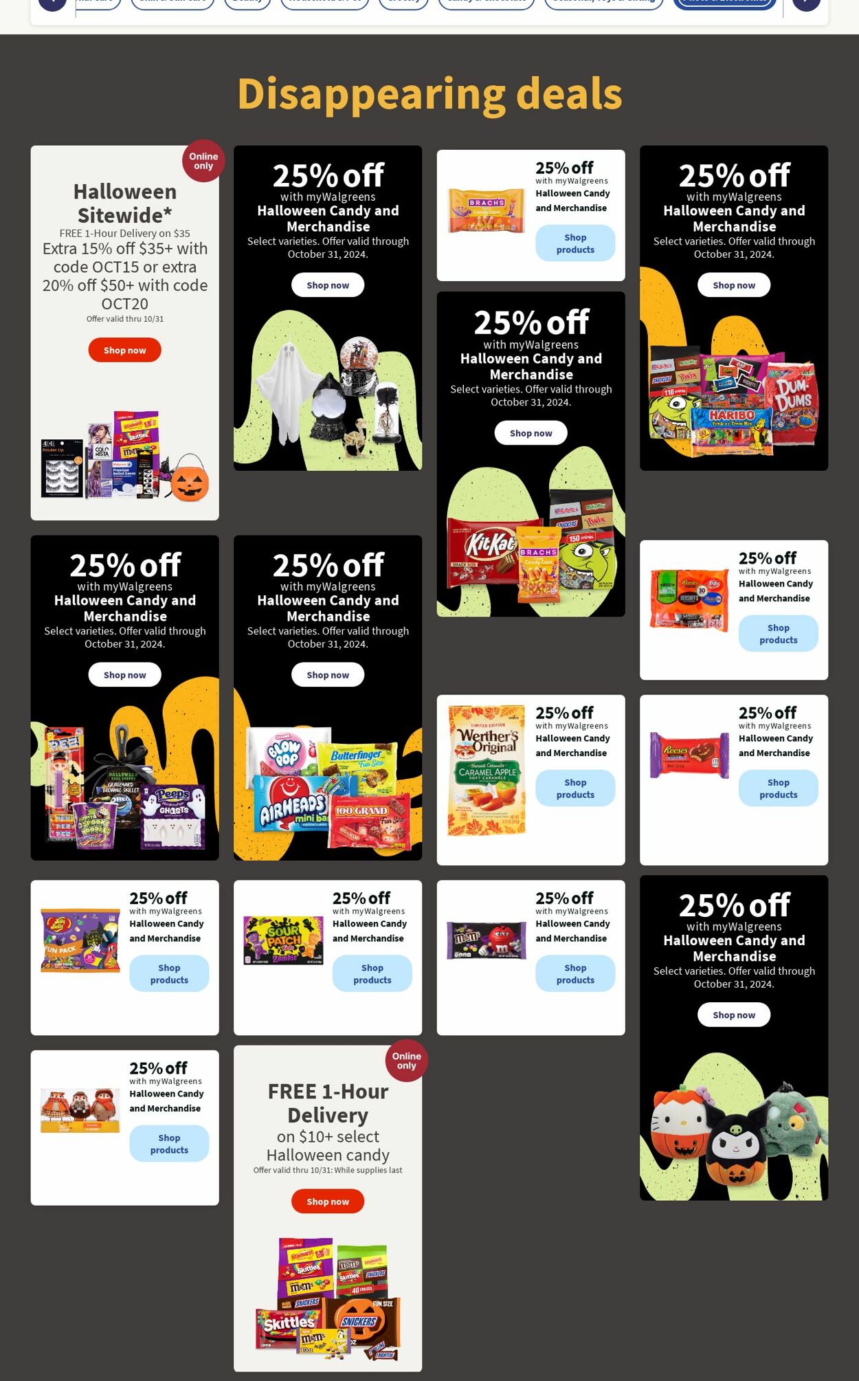 Weekly ad Walgreens 10/28/2024 - 11/06/2024