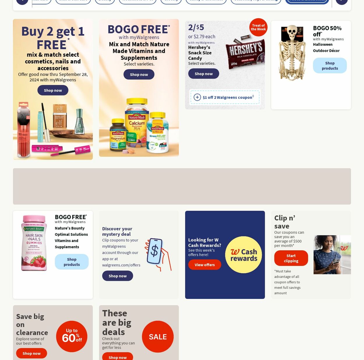 Weekly ad Walgreens 09/23/2024 - 10/02/2024