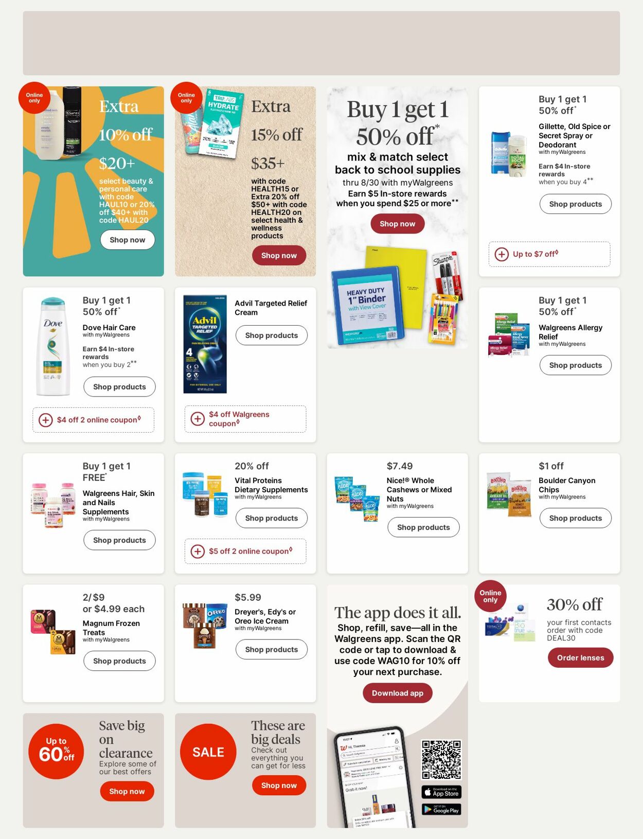 Weekly ad Walgreens 07/07/2025 - 07/16/2025