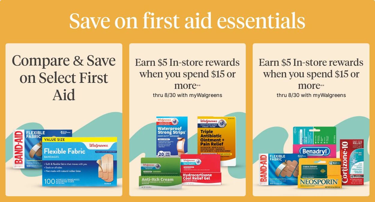 Weekly ad Walgreens 07/07/2025 - 07/16/2025