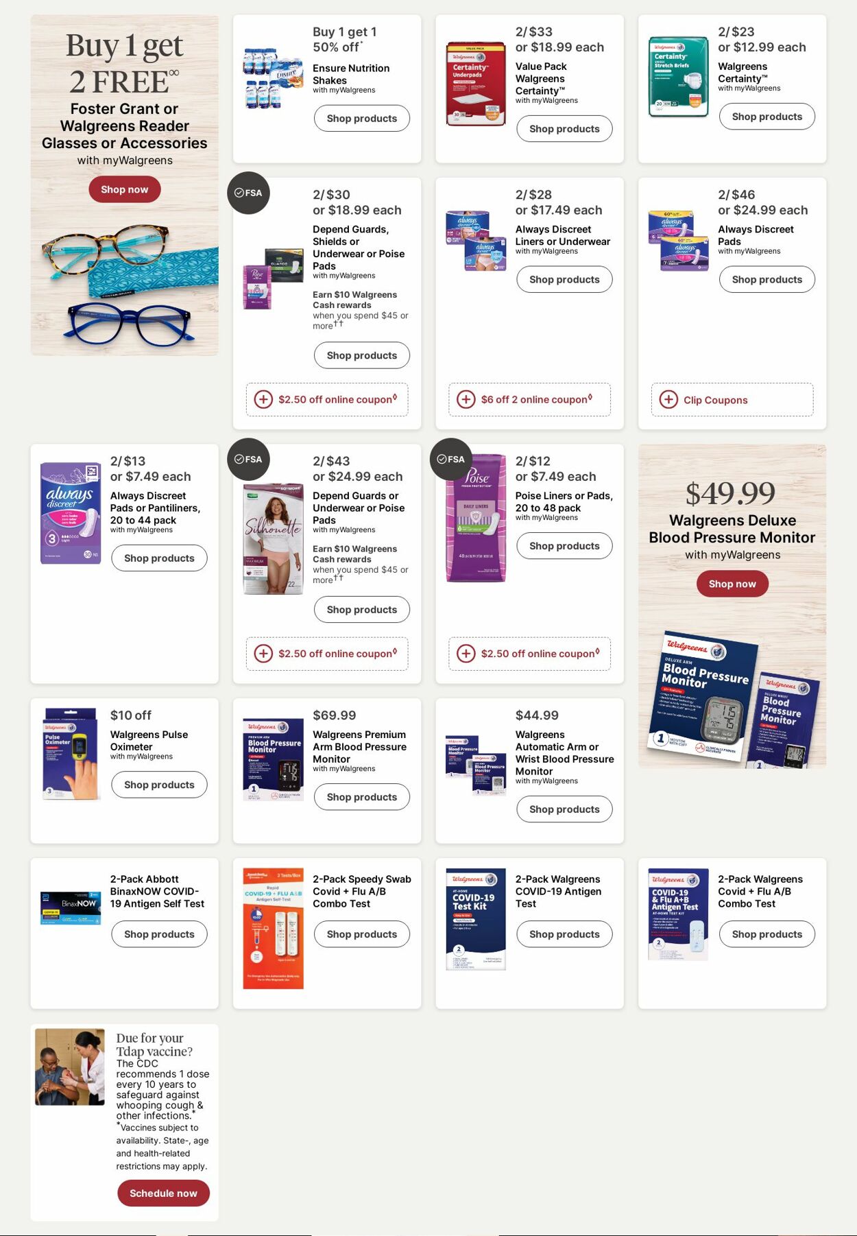 Weekly ad Walgreens 07/07/2025 - 07/16/2025