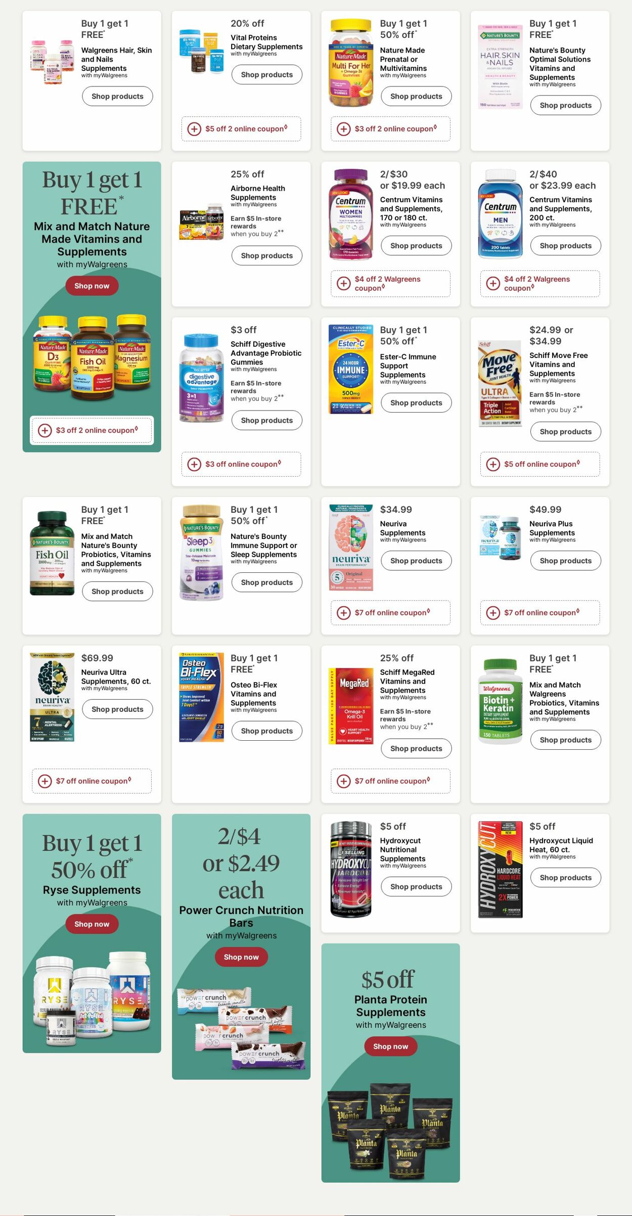 Weekly ad Walgreens 07/07/2025 - 07/16/2025
