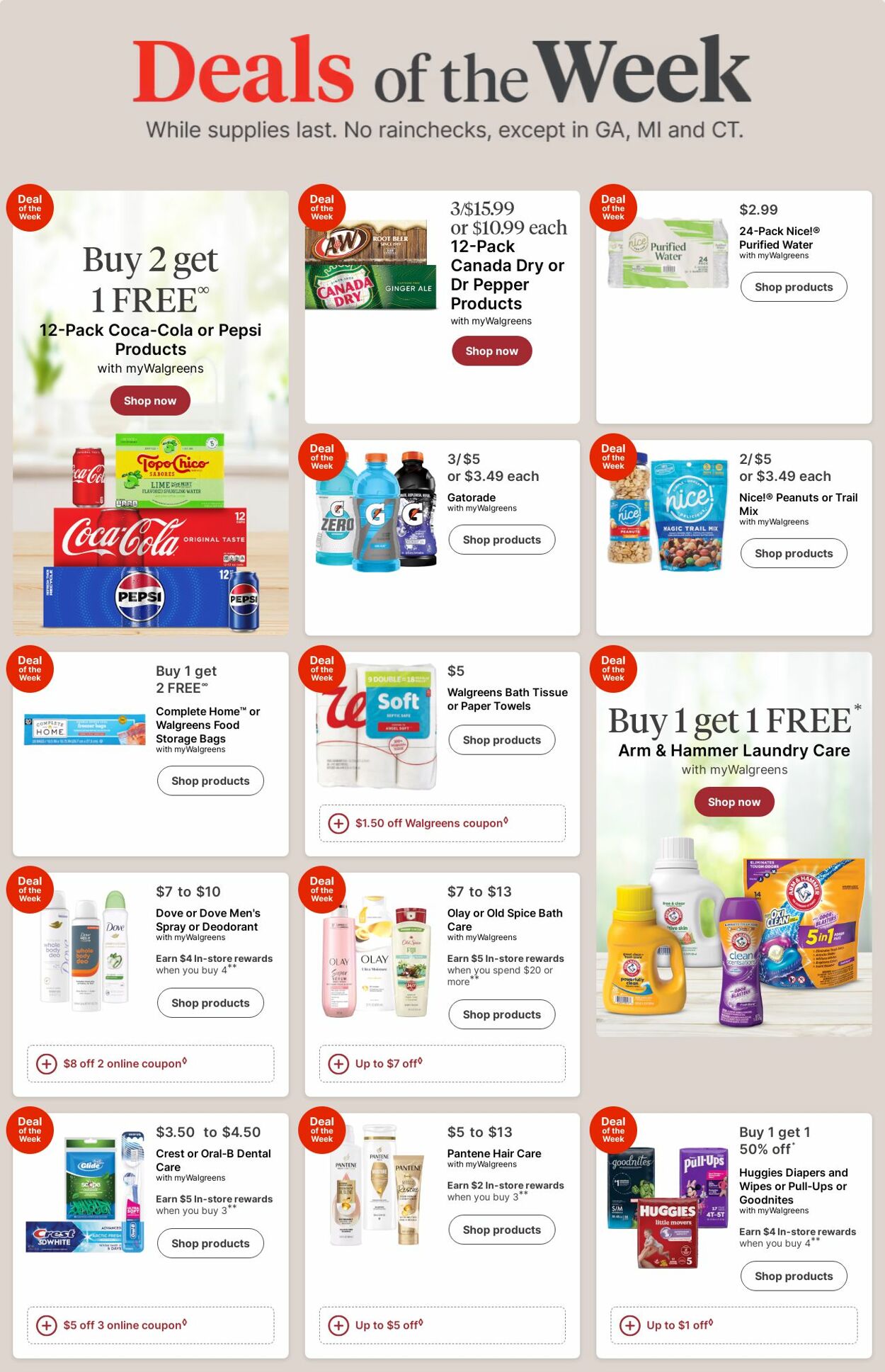 Weekly ad Walgreens 07/07/2025 - 07/16/2025