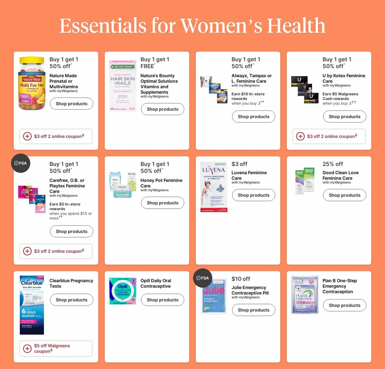 Weekly ad Walgreens 07/07/2025 - 07/16/2025