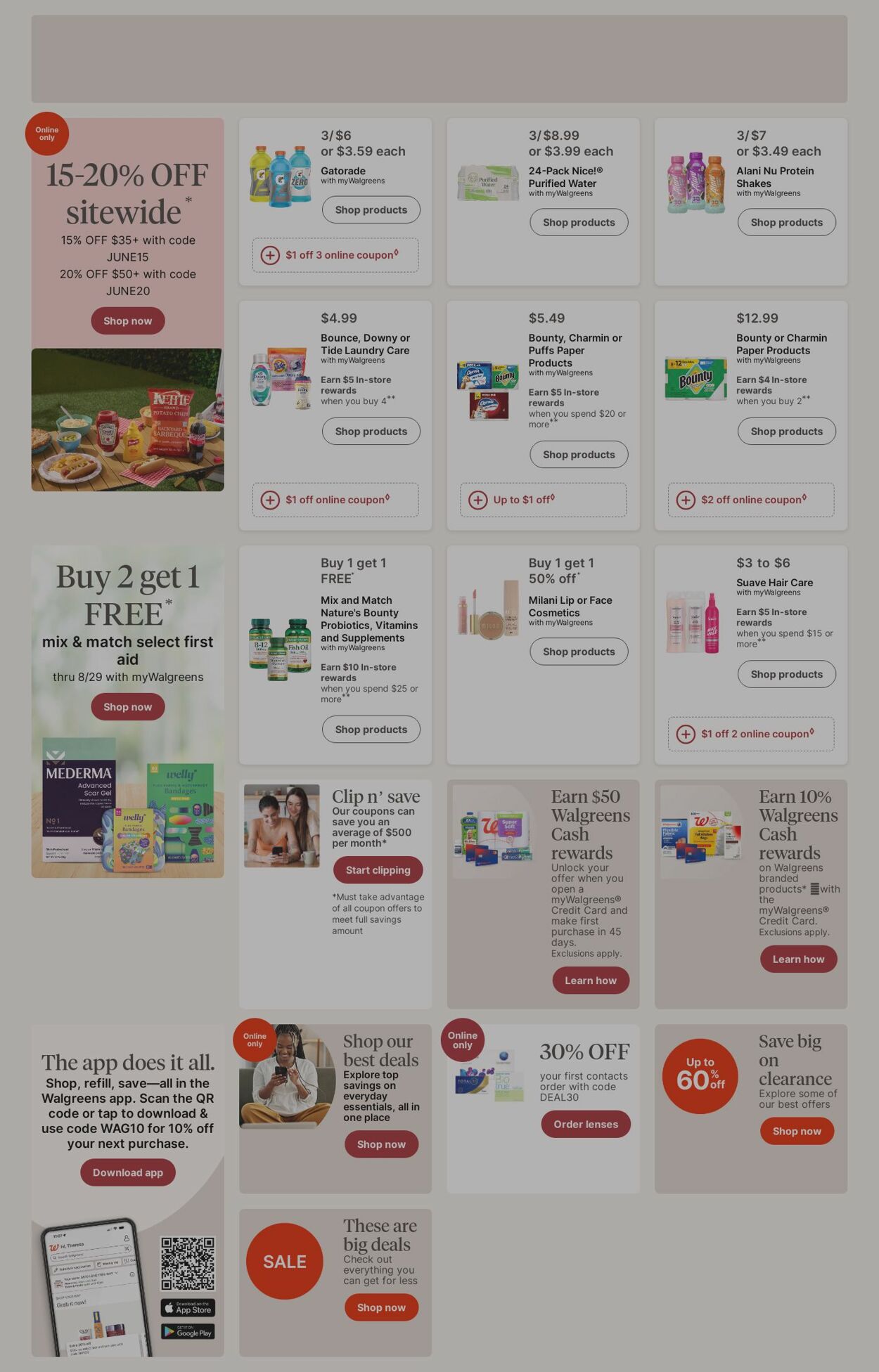 Weekly ad Walgreens 06/15/2026 - 06/24/2026