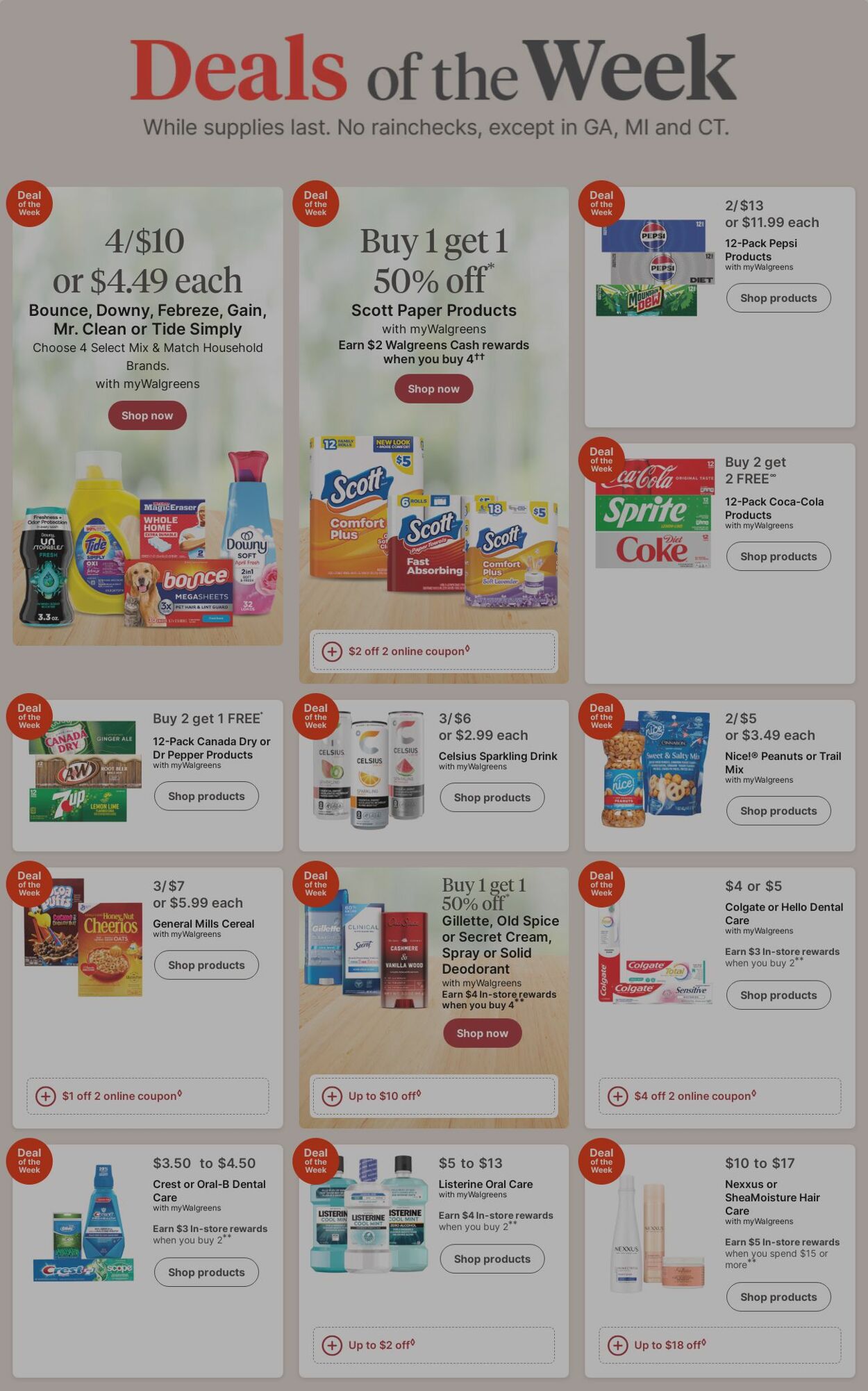 Walgreens Promotional weekly ads