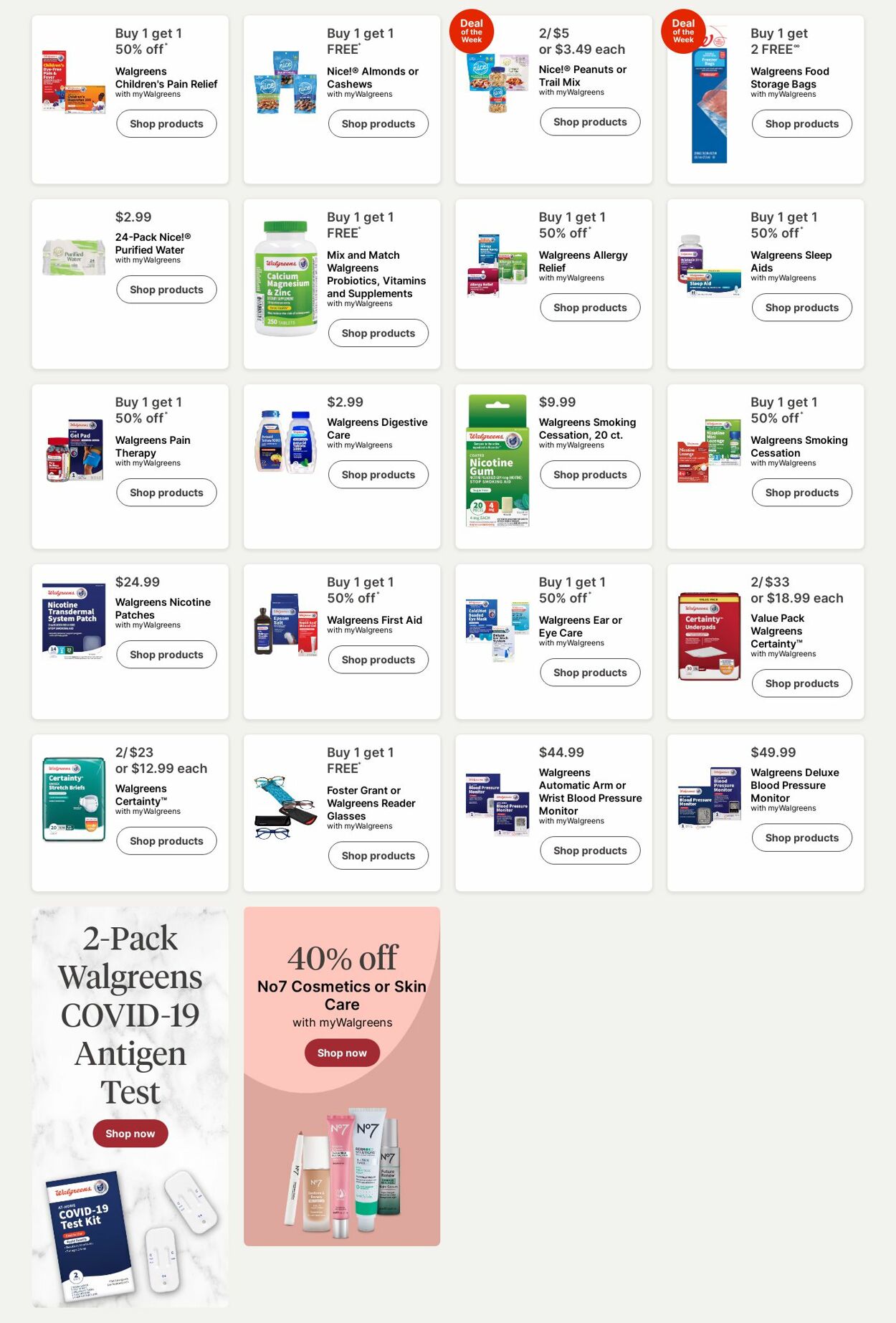 Weekly ad Walgreens 08/04/2025 - 08/13/2025