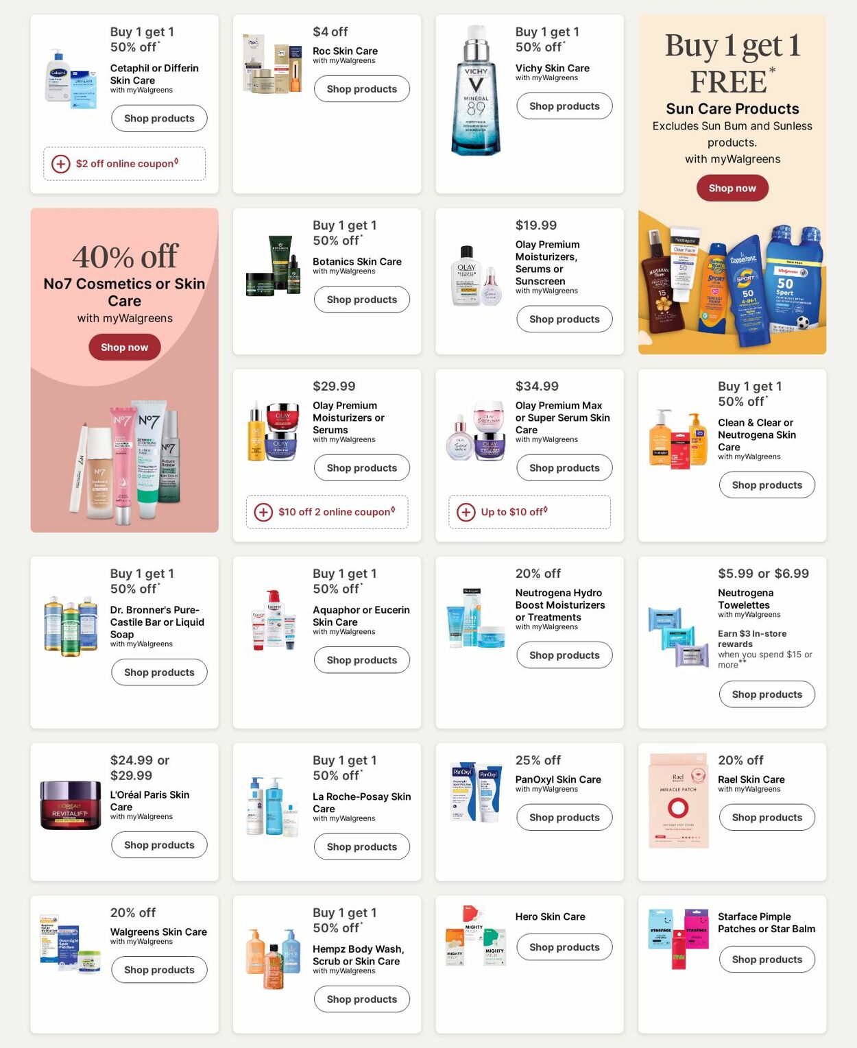 Weekly ad Walgreens 08/04/2025 - 08/13/2025