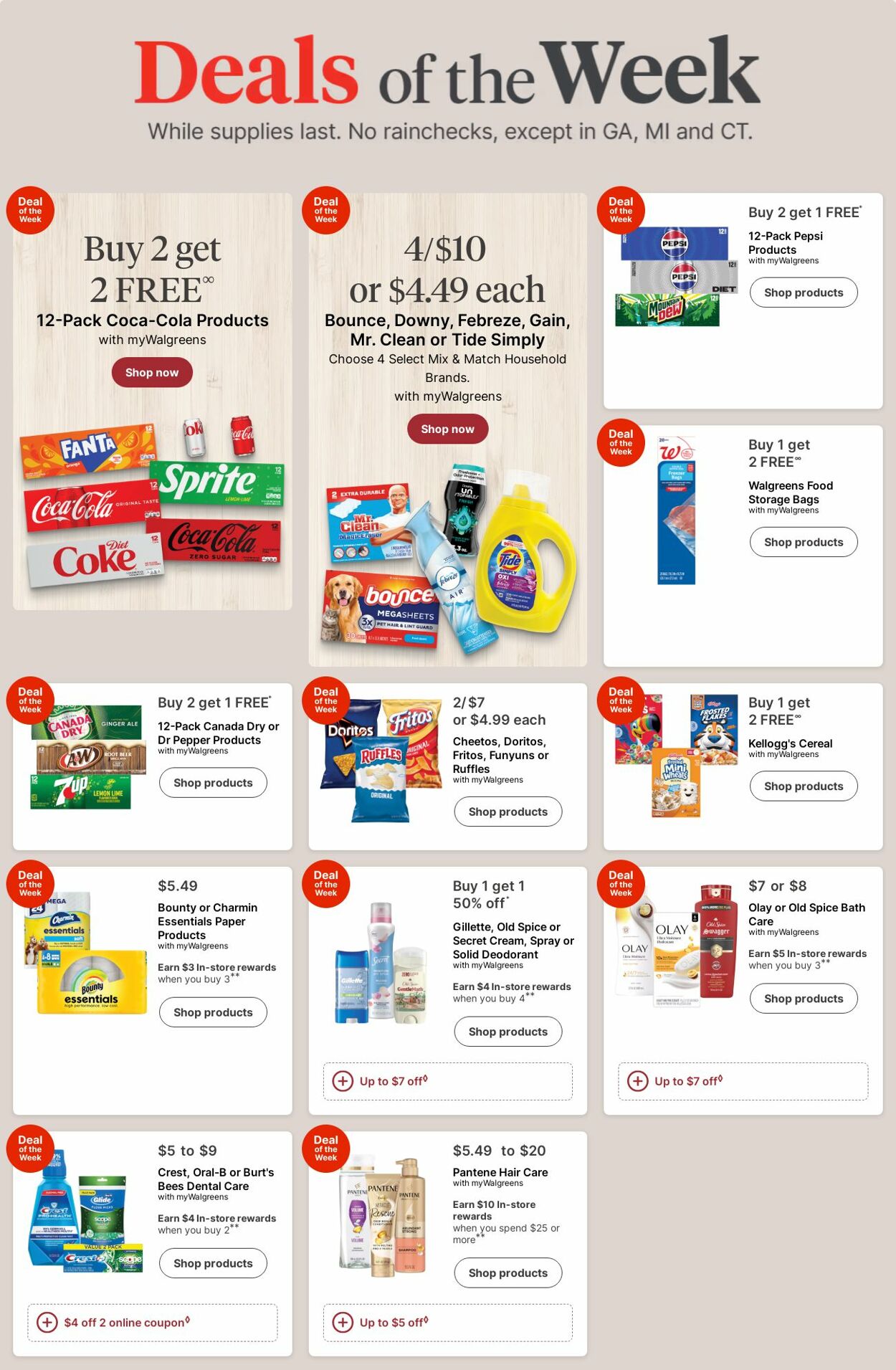 Weekly ad Walgreens 03/09/2026 - 03/18/2026